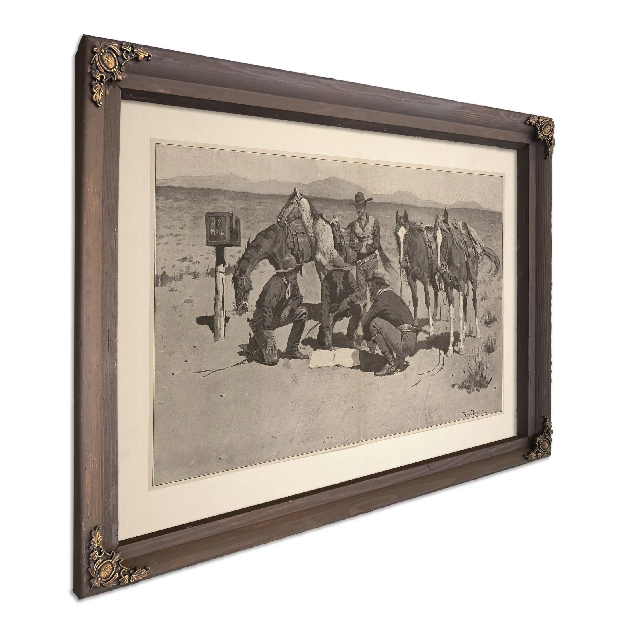 Latest News  by Frederic Remington