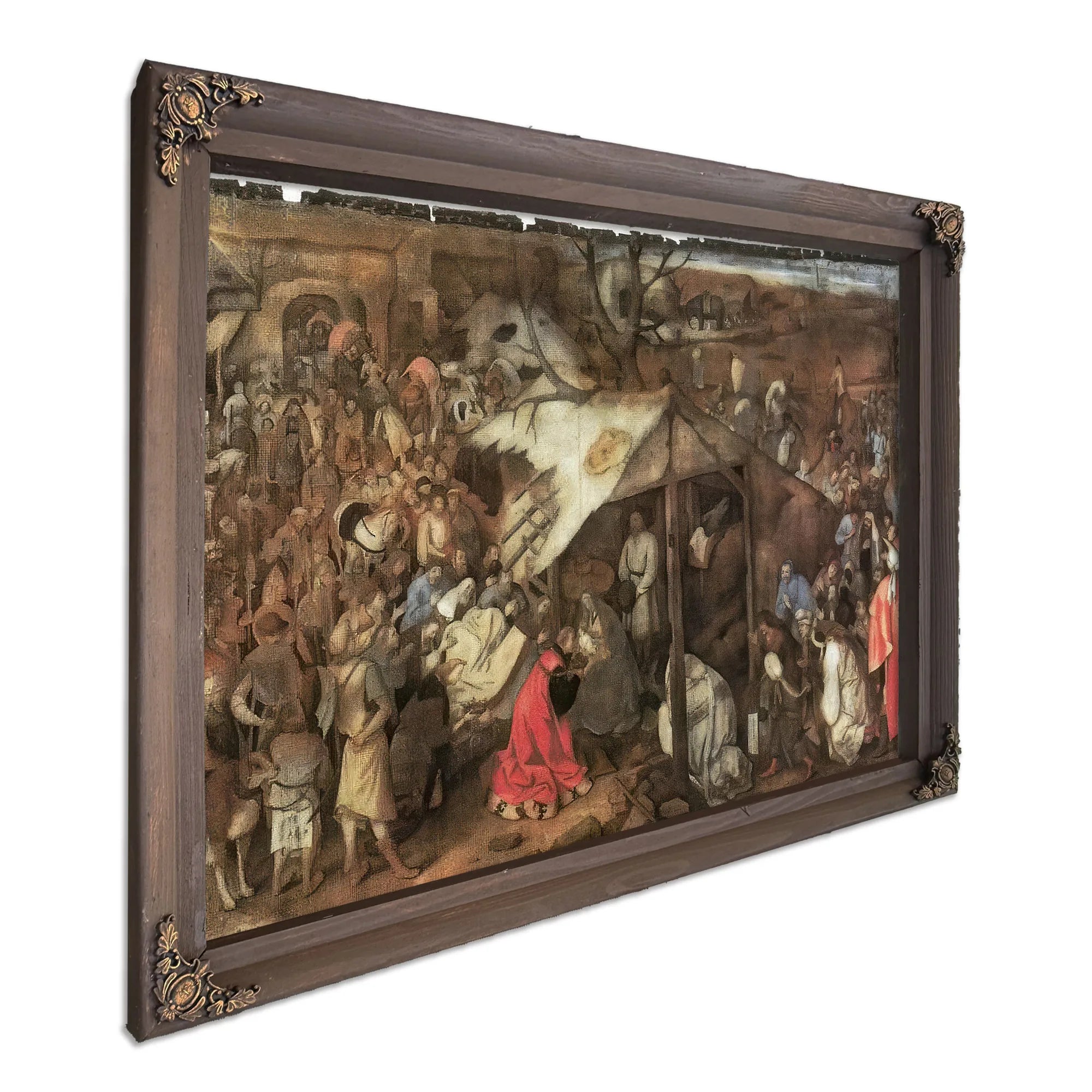 The Adoration Of The Kings Between 1556 And 1562 By Pieter Bruegel Fine Art Print