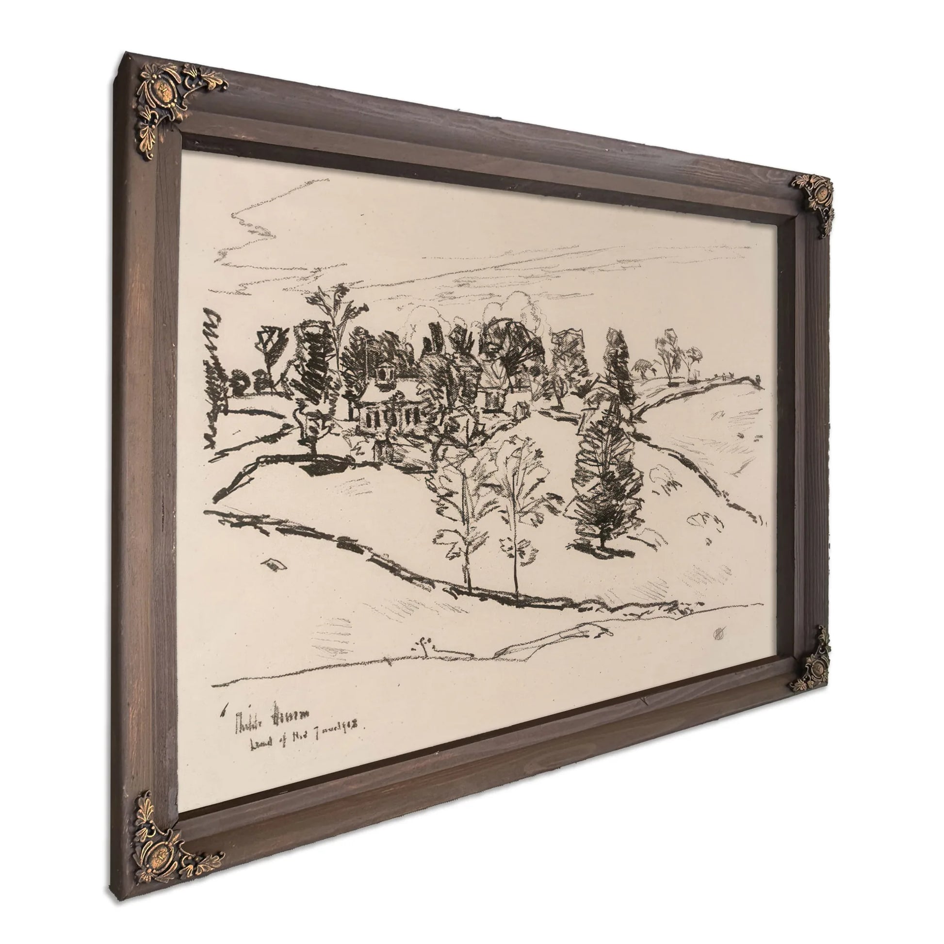 The Little School House, Land Of Nod By Childe Hassam Fine Art Print