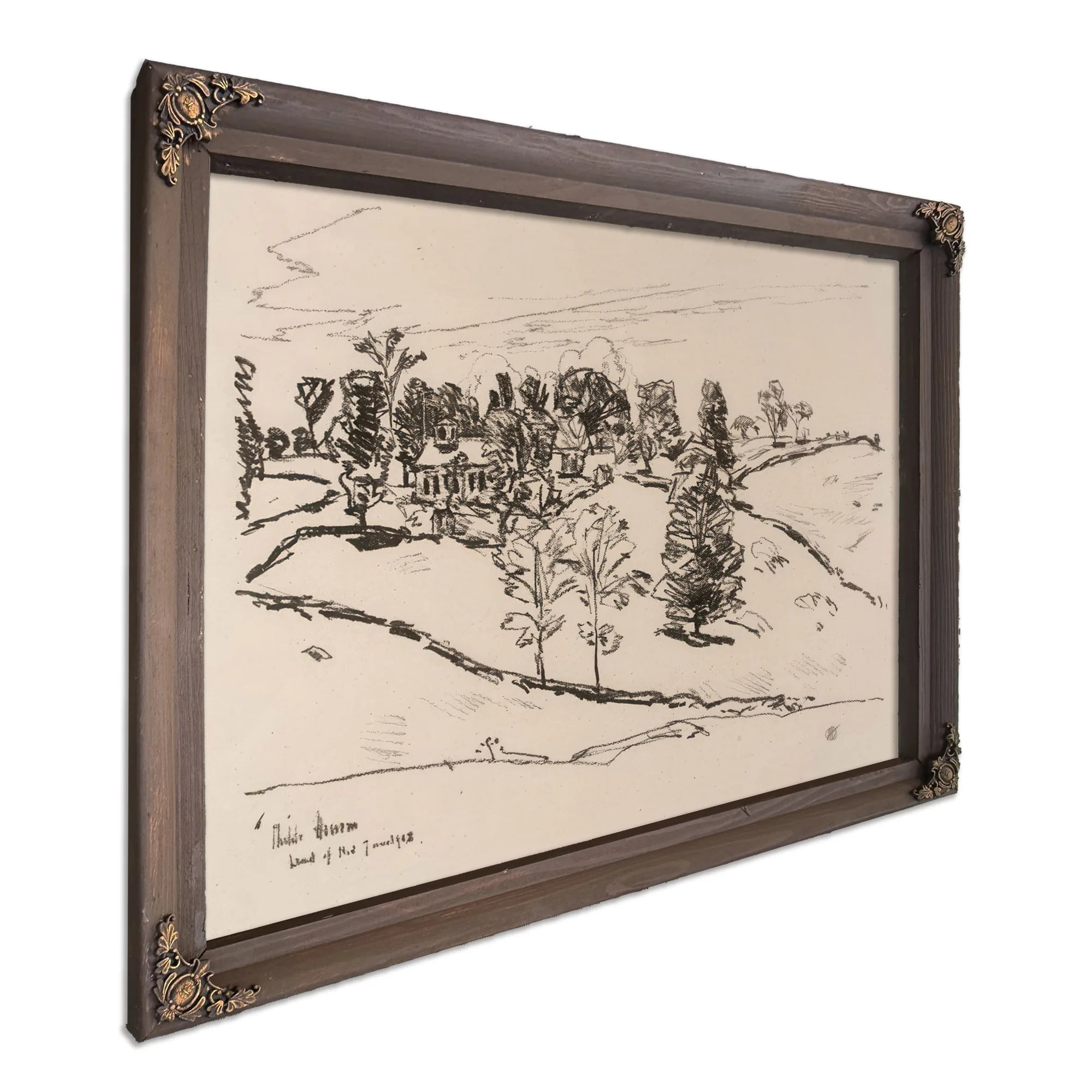 The Little School House, Land Of Nod By Childe Hassam Fine Art Print