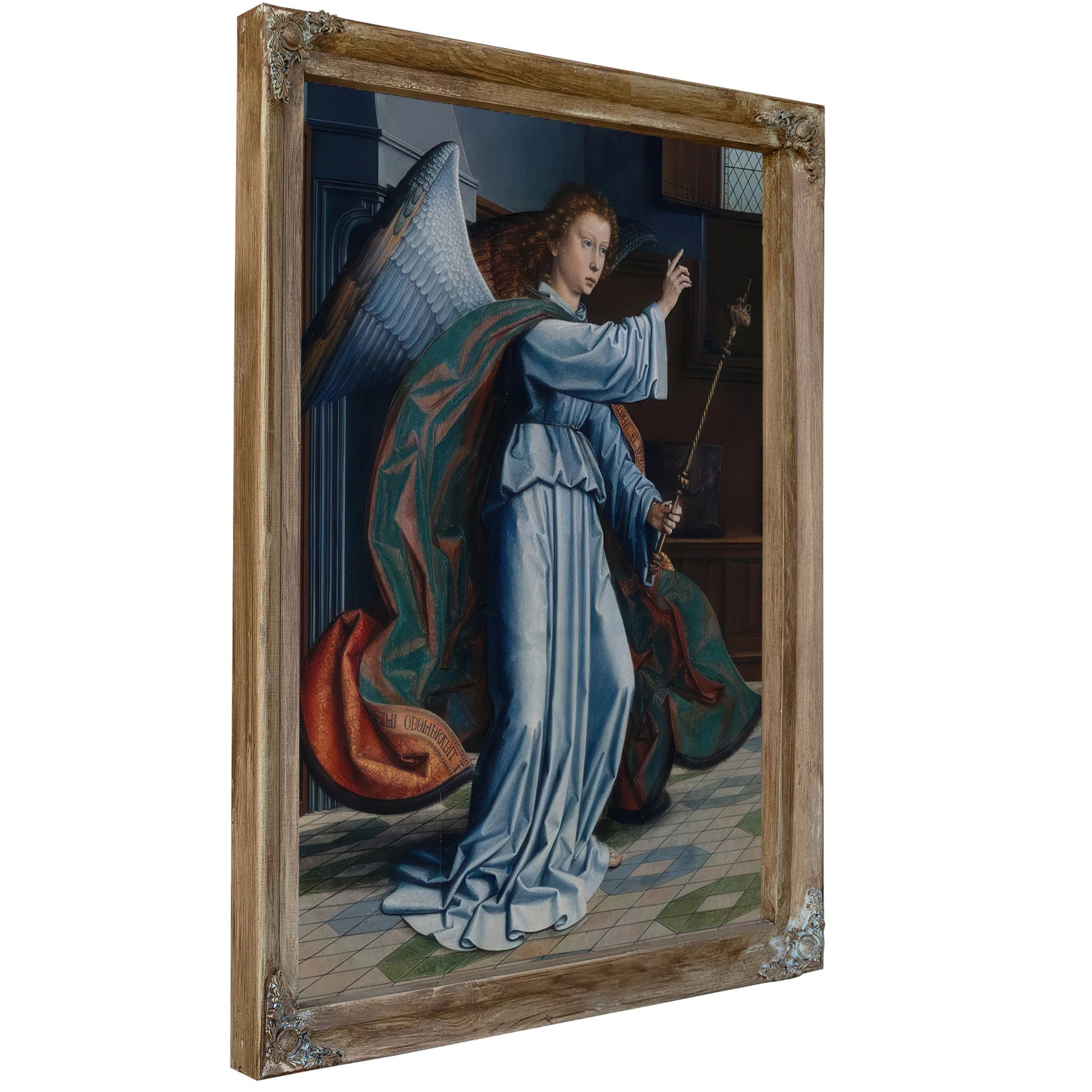 1 The Annunciation Gerard David By Gerard David Fine Art Print