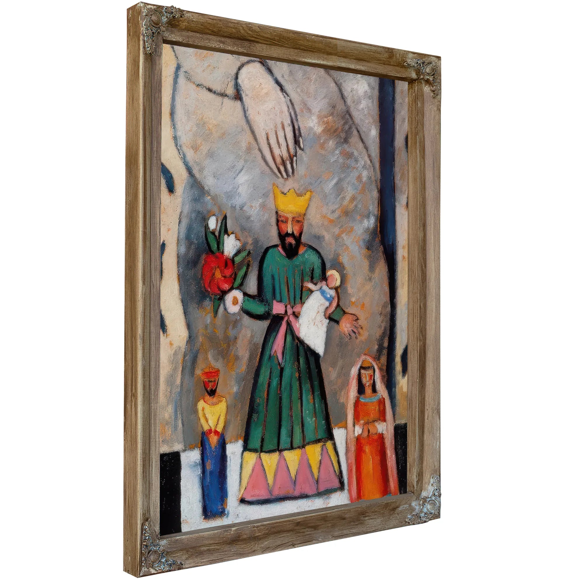 Santos New Mexico By Marsden Hartley Fine Art Print