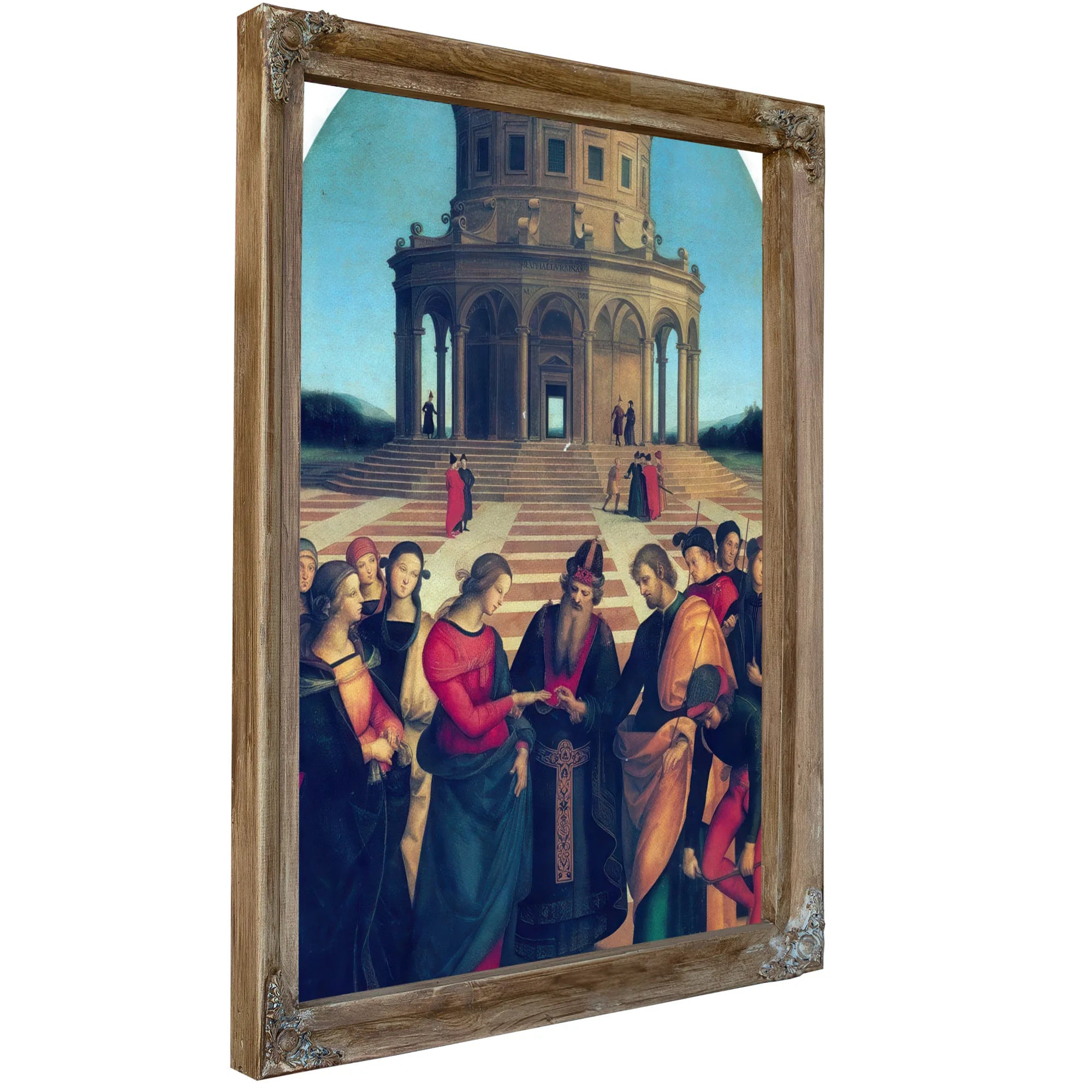 Marriage Of The Virgin By Raphael Fine Art Print