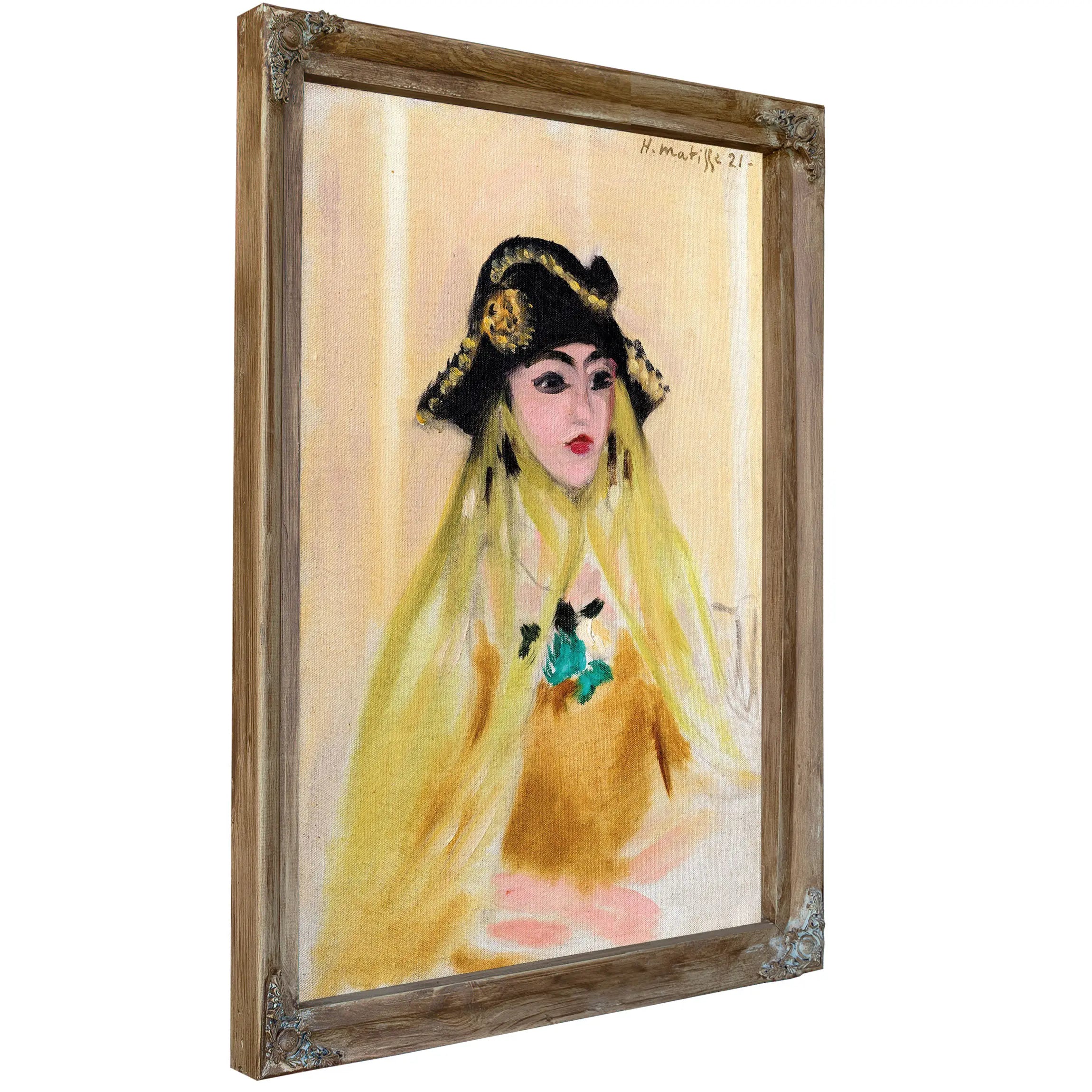 Young Woman With A Tricorn Hat by Henri Matisse