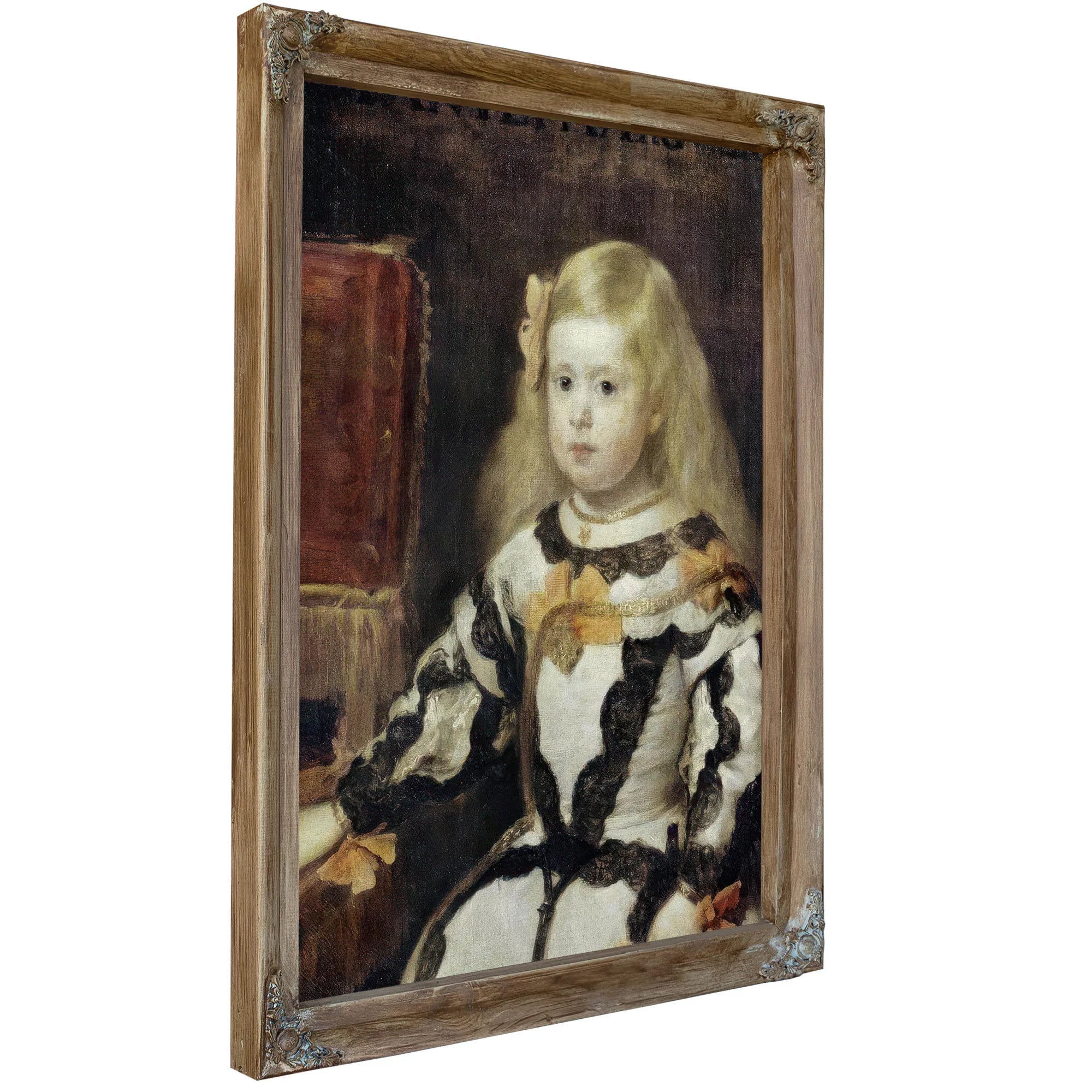 Portrait Of The Infanta Margarita By Diego Velazquez Fine Art Print