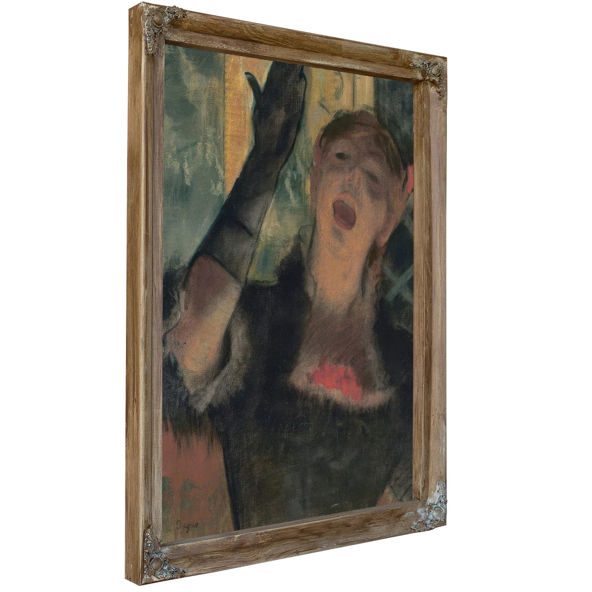 Cafe Singer By Edgar Degas Fine Art Print