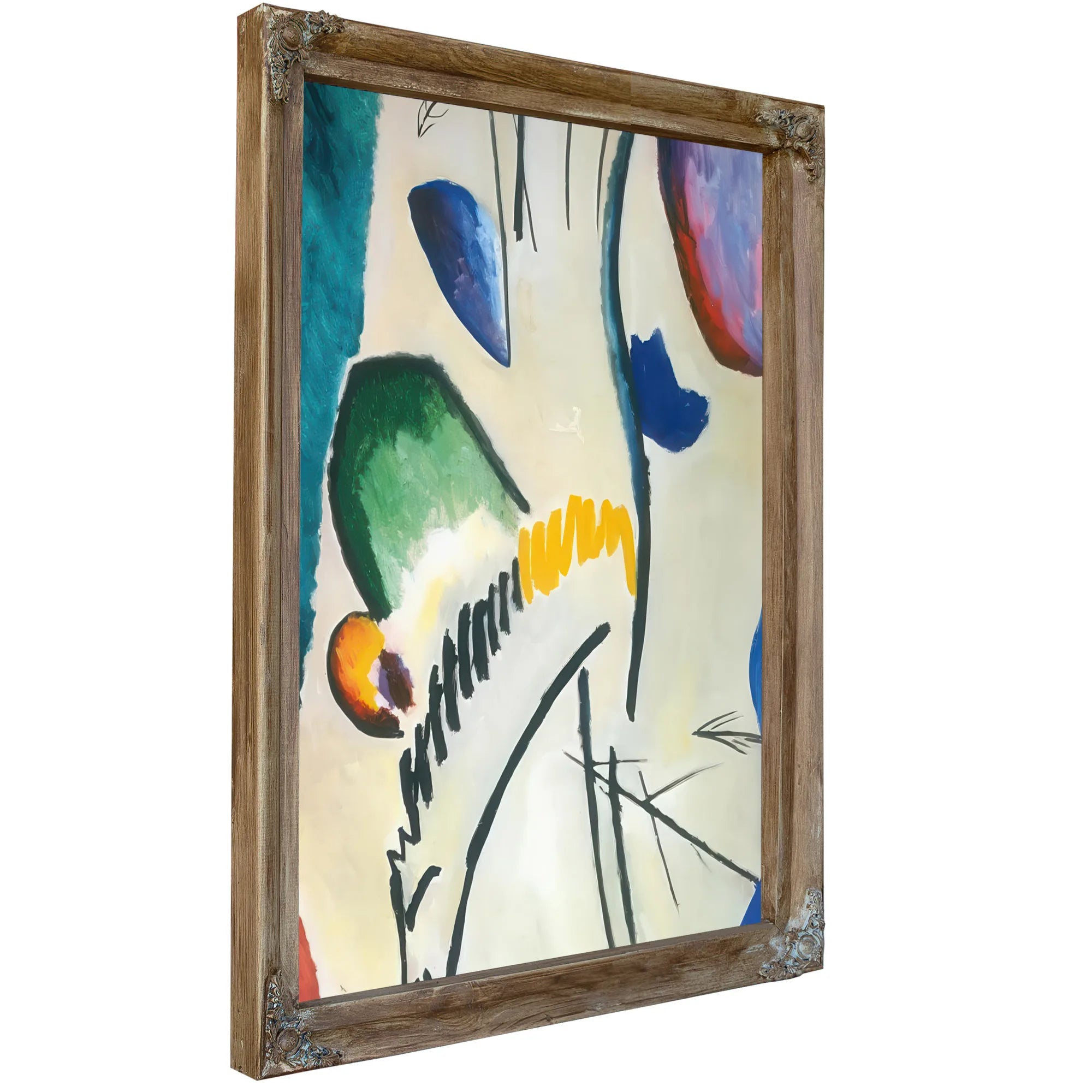 Lyrical 1911 By Wassily Kandinsky Fine Art Print