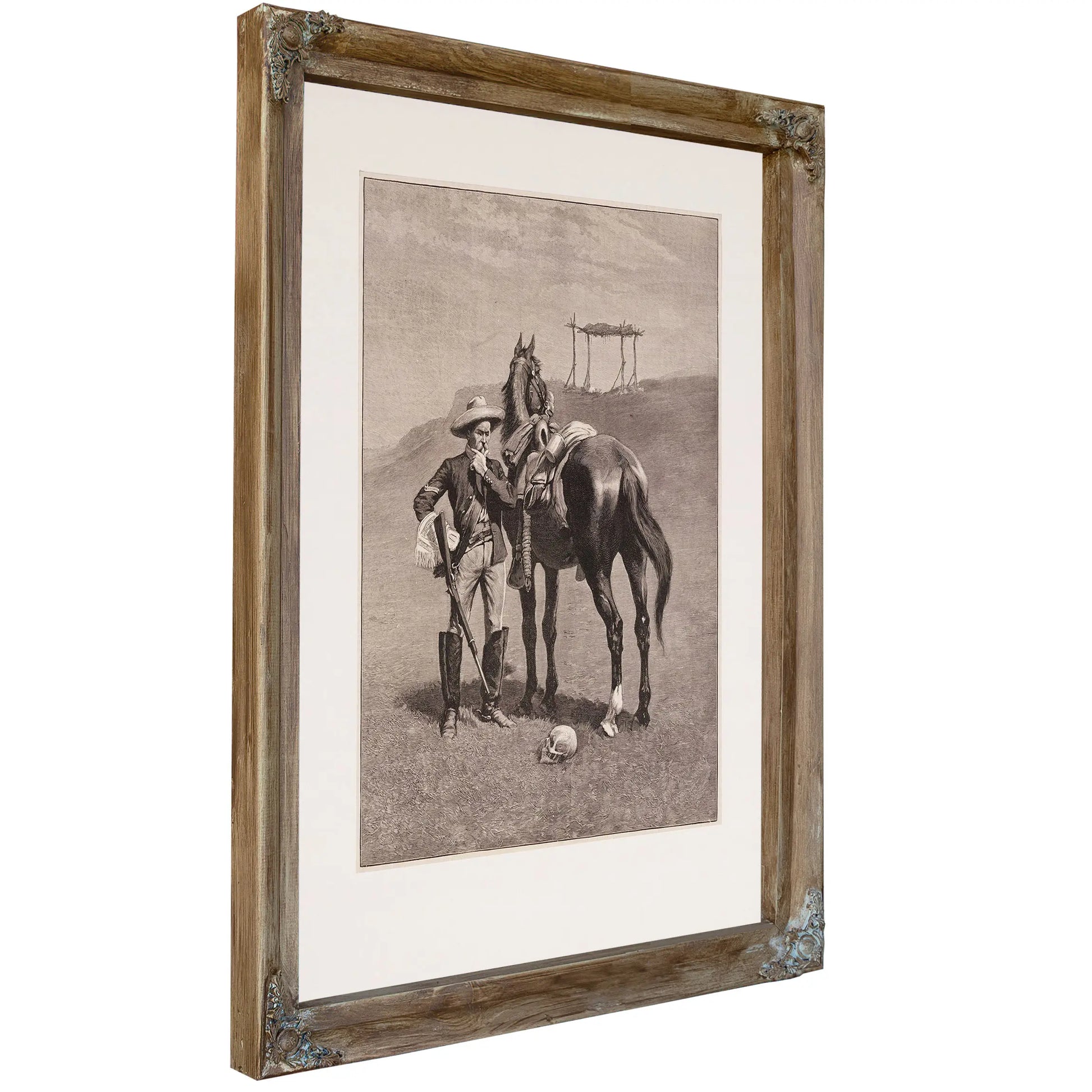 The Frontier Troopers Thanatopsis by Frederic Remington