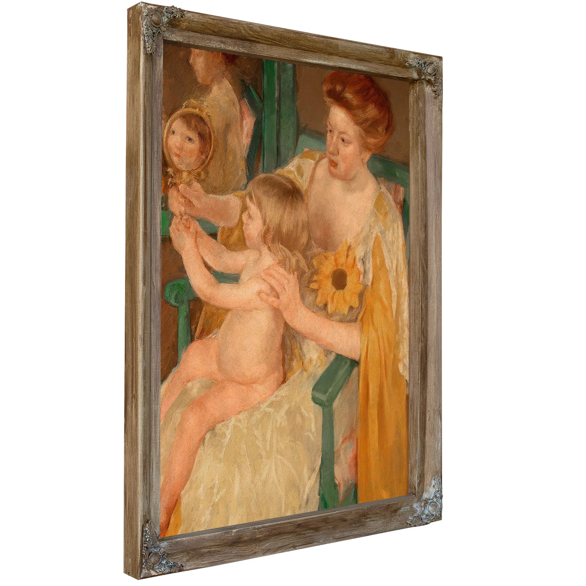 Mother And Child By Mary Cassatt Fine Art Print