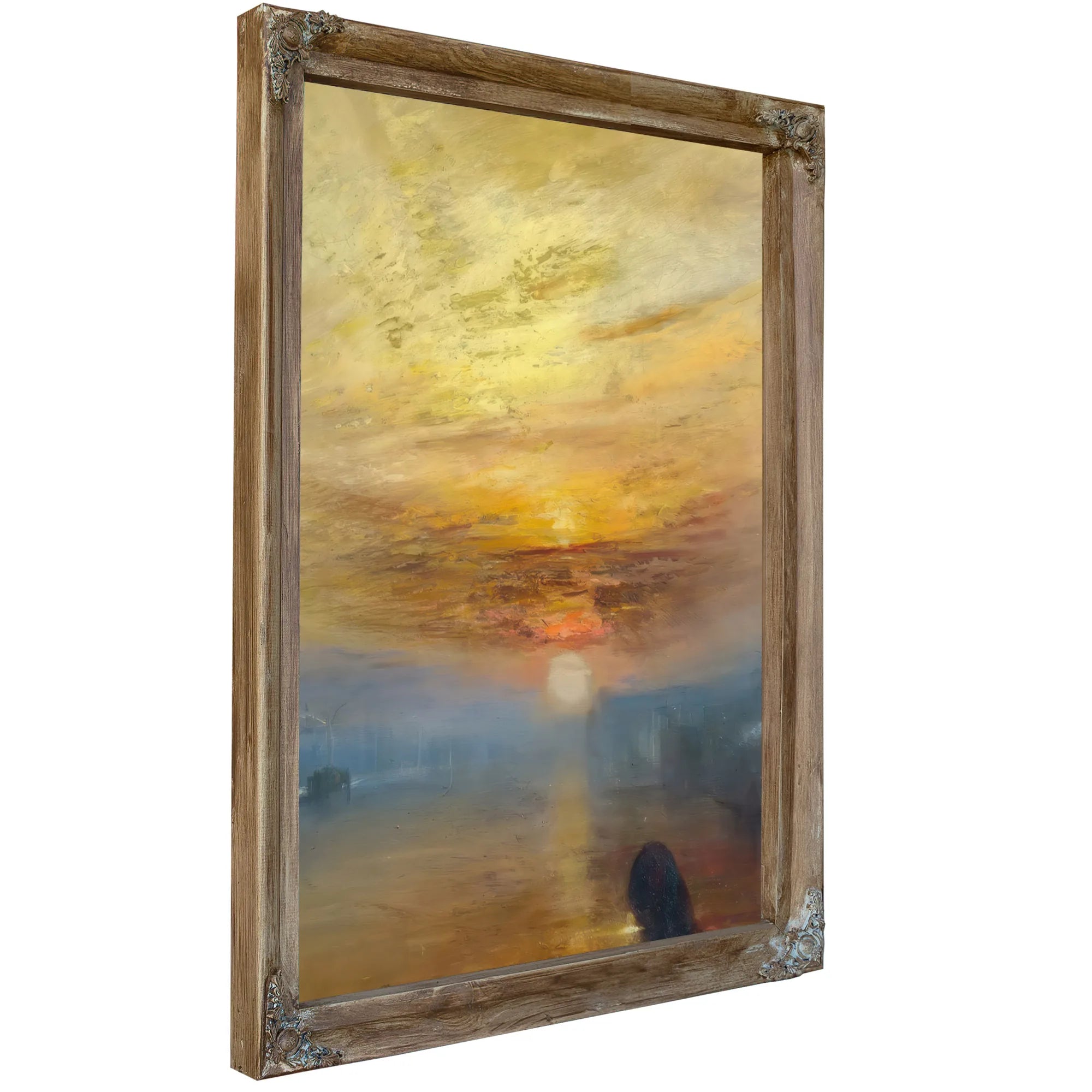 Detail From The Fighting Temeraire By Jwm Turner Fine Art Print