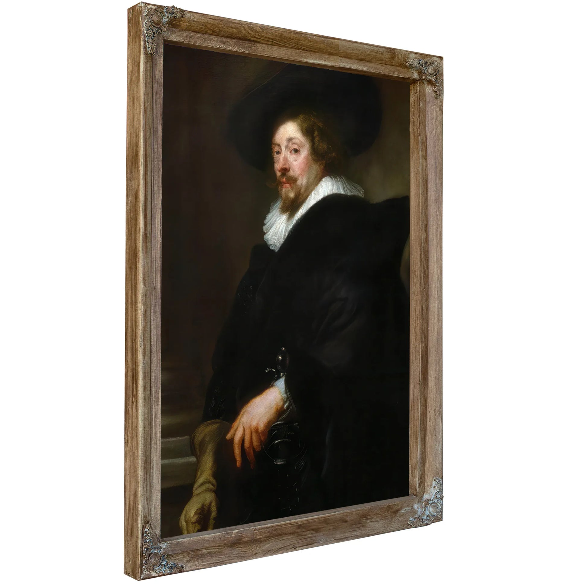 Self Portrait By Peter Paul Rubens Fine Art Print