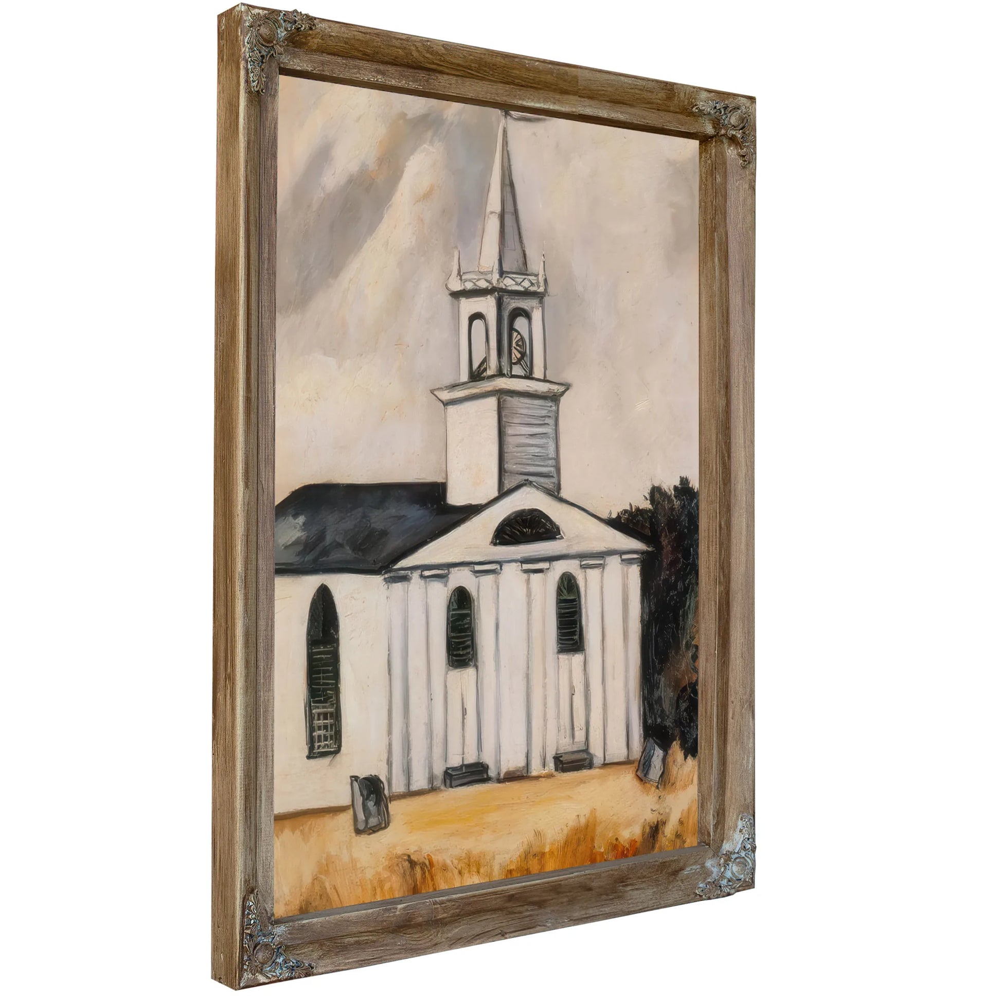 Church At Head Tide No 2 By Marsden Hartley Fine Art Print