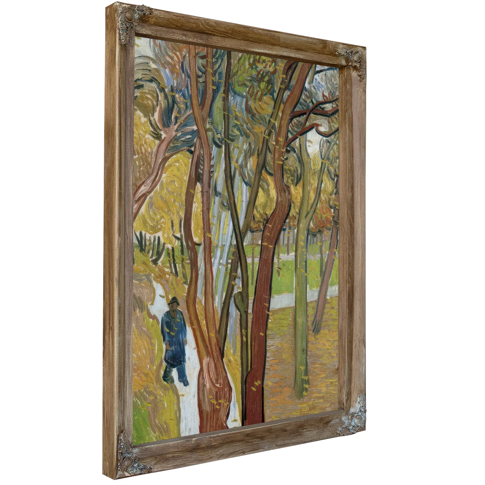 The Garden Of Saint Paul's Hospital ('The Fall Of The Leaves') By Vincent Van Gogh Fine Art Print