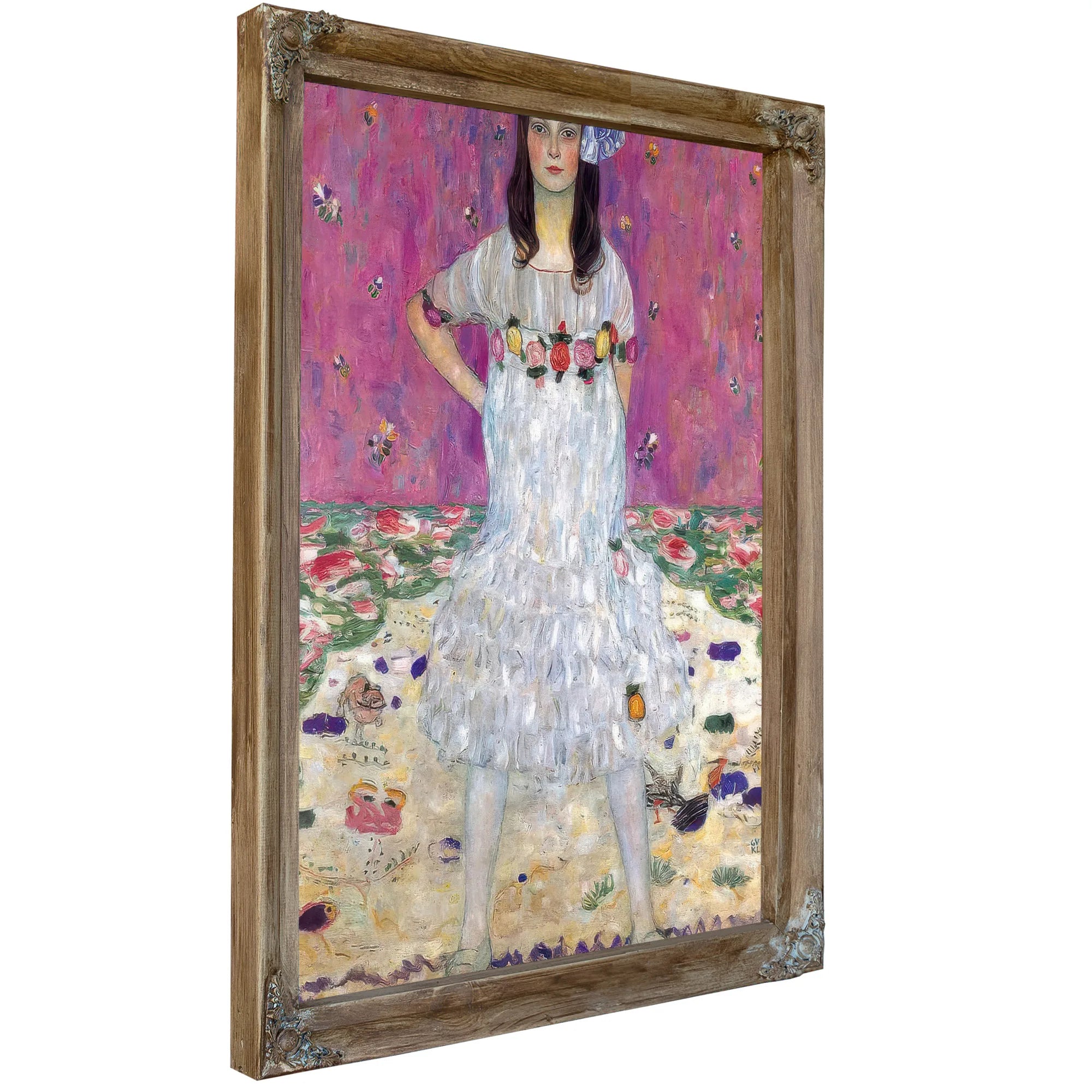 Portrait Of Mada Primavesi By Gustav Klimt Fine Art Print