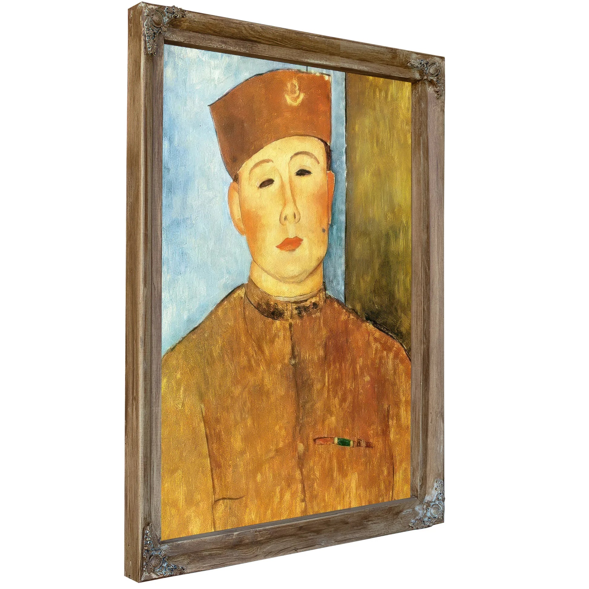 The Zouave 1918 By Amedeo Modigliani Fine Art Print