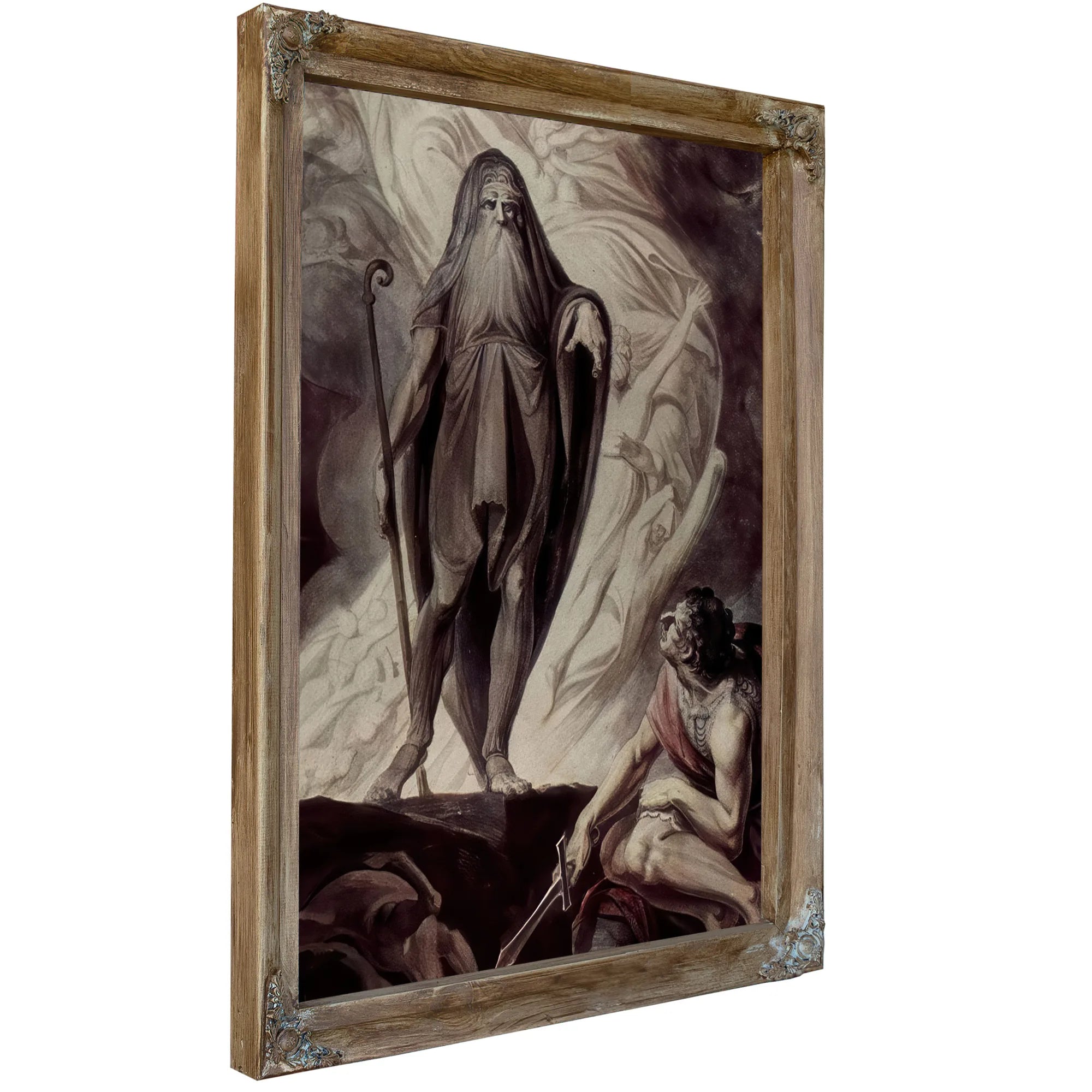 Teiresias Foretells The Future To Odysseus By Henry Fuseli Fine Art Print