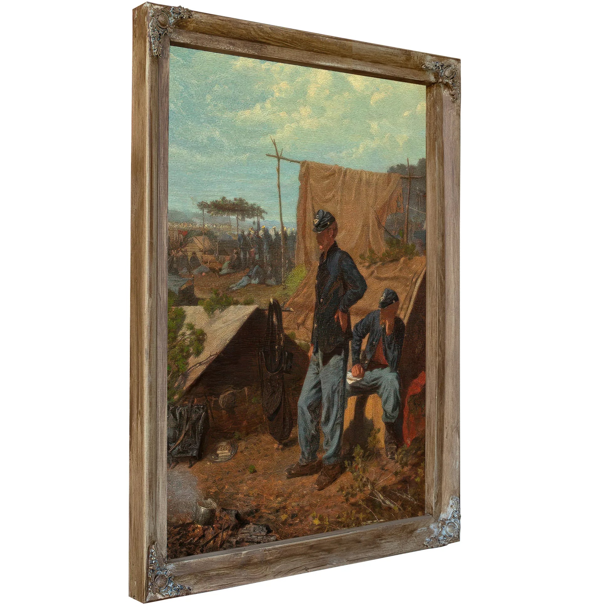 Home Sweet Home 1863 By Winslow Homer Fine Art Print
