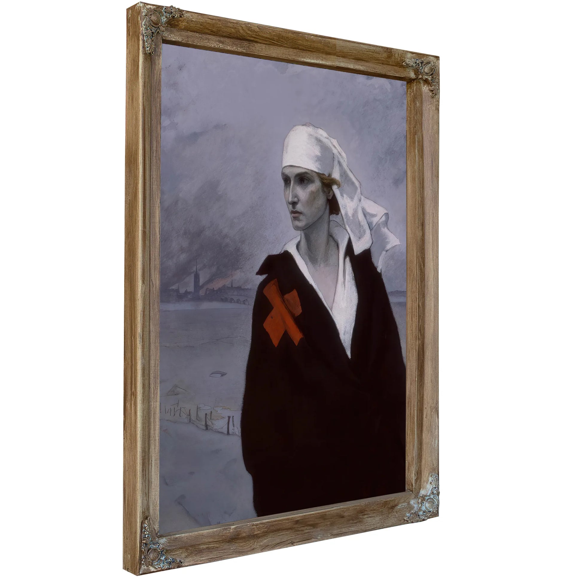La France Croisee 1914 By Romaine Brooks Fine Art Print