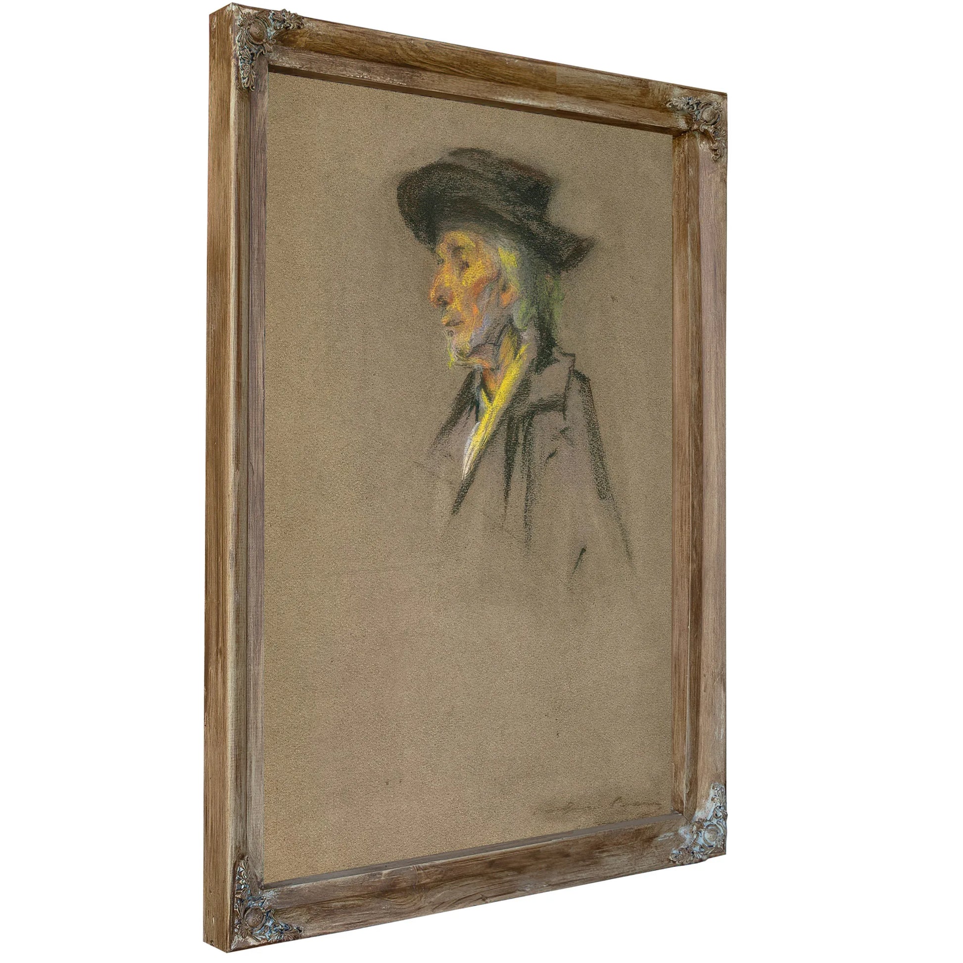 Old Peasant By Alice Pike Barney Fine Art Print