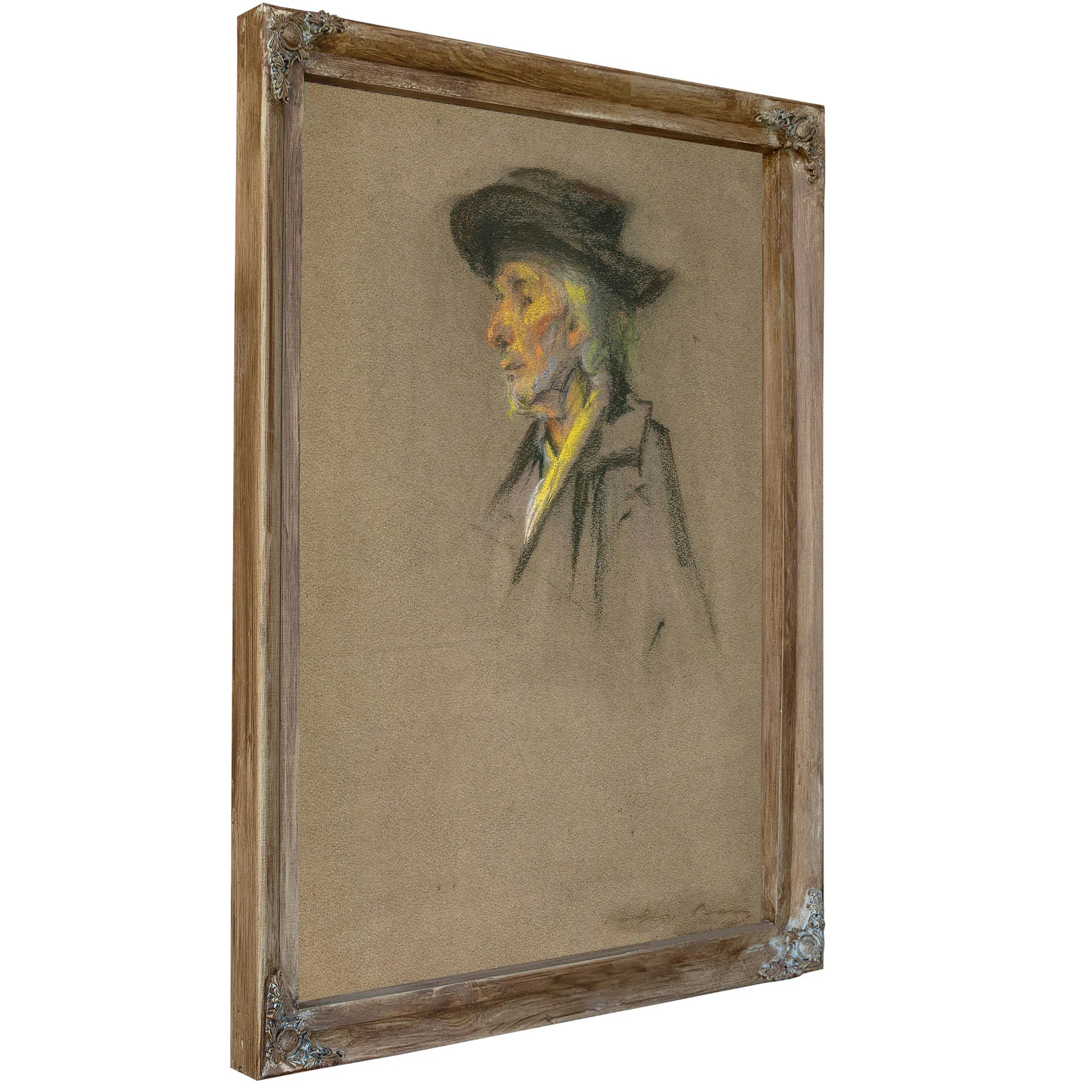 Old Peasant By Alice Pike Barney Fine Art Print