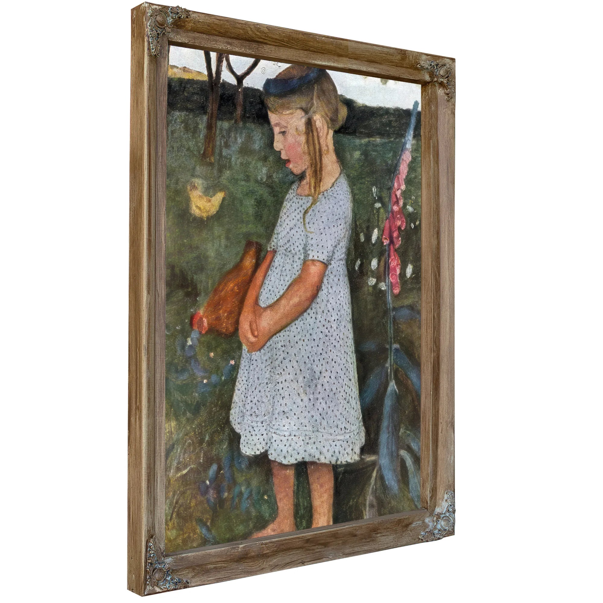 Elsbeth By Paula Modersohn Becker Fine Art Print