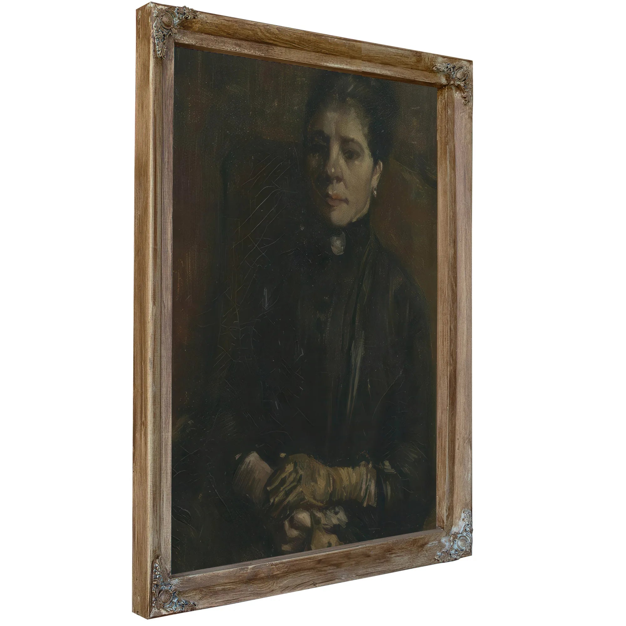 Portrait Of A Woman 2 By Vincent Van Gogh Fine Art Print
