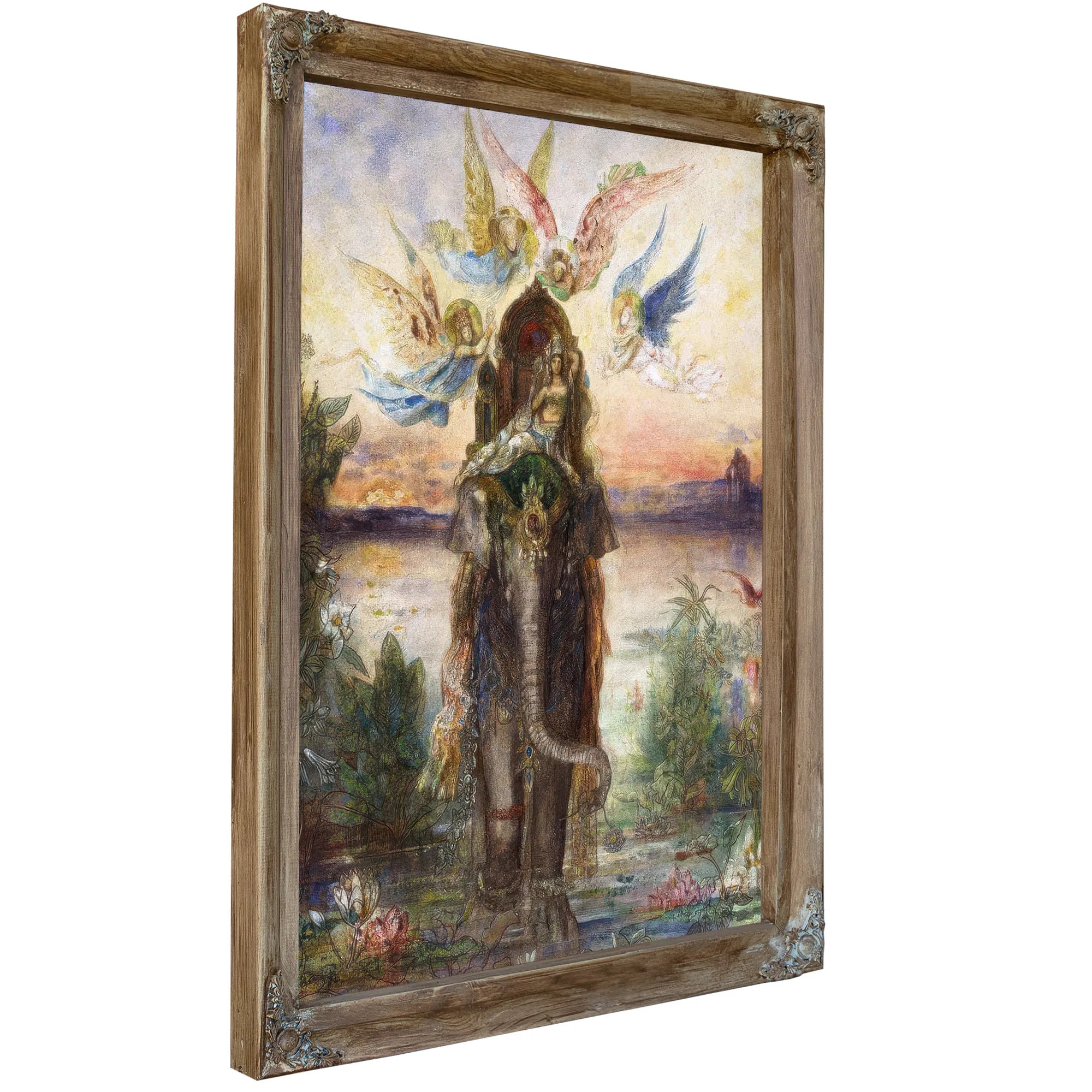 The Sacred Elephant Peri 1882 By Gustave Moreau Fine Art Print
