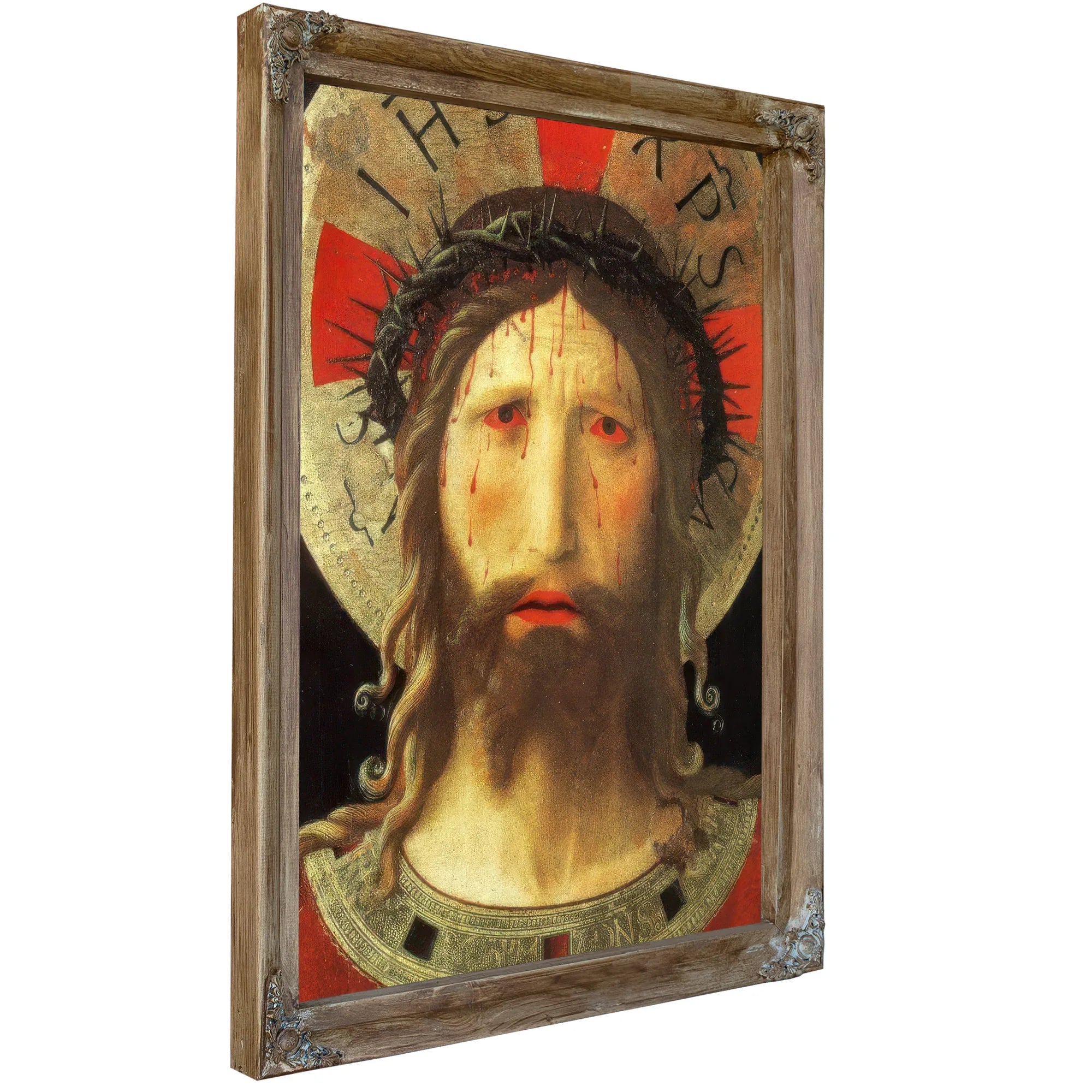 Christ Crowned With Thorns 1439 By Fra Angelico Fine Art Print