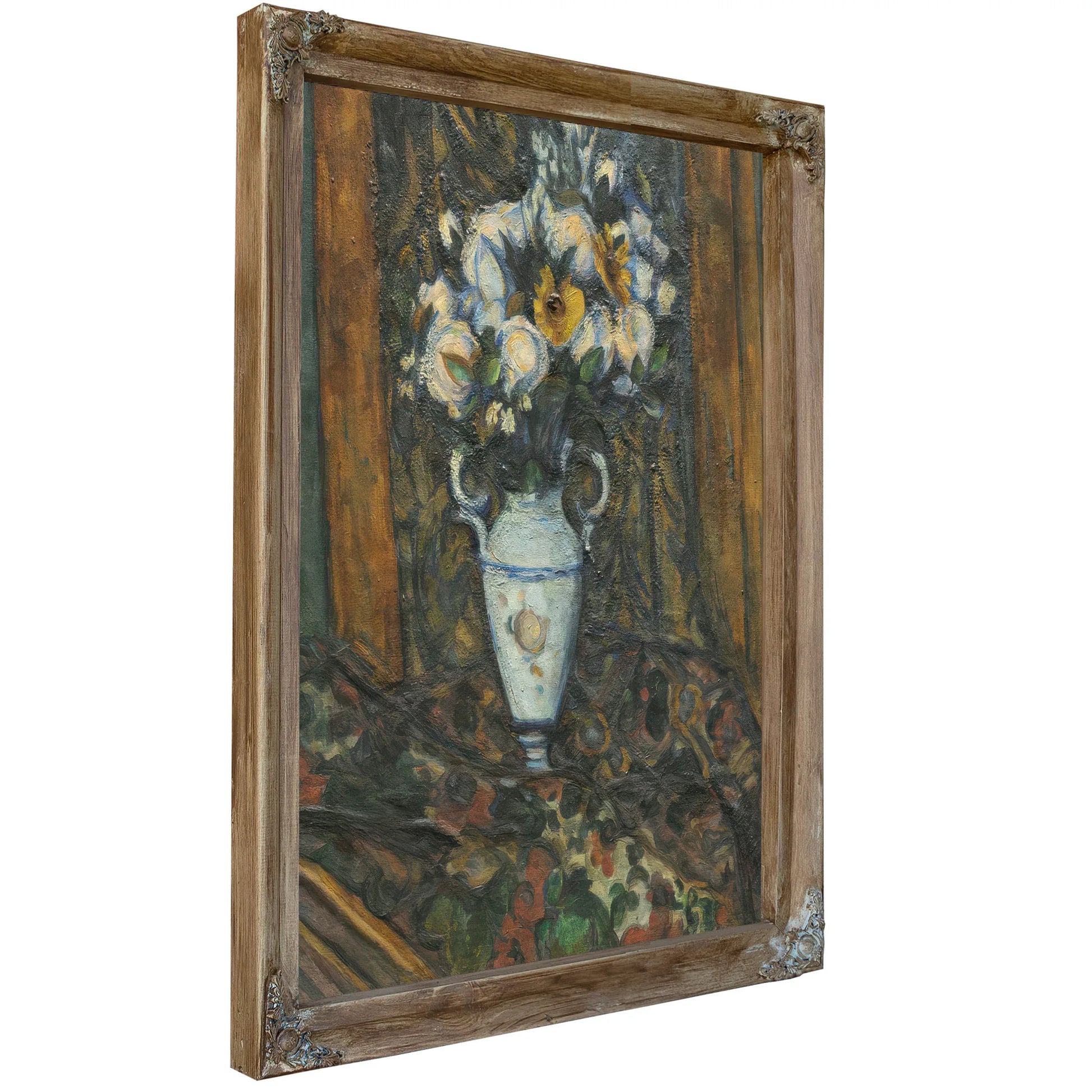 Vase Of Flowers 2 By Paul Cezanne Fine Art Print