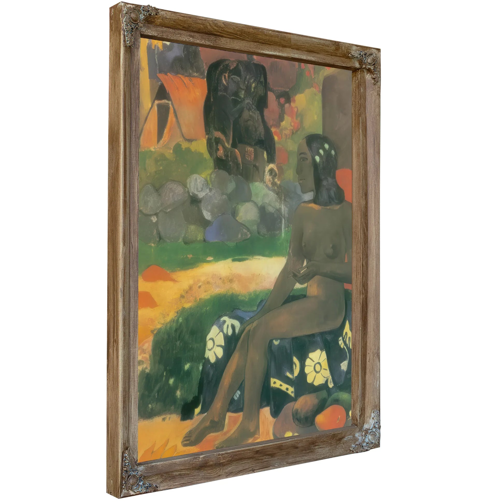 Vairaumati Tei Oa ( Her Name Is Vairaumati) By Paul Gauguin Fine Art Print