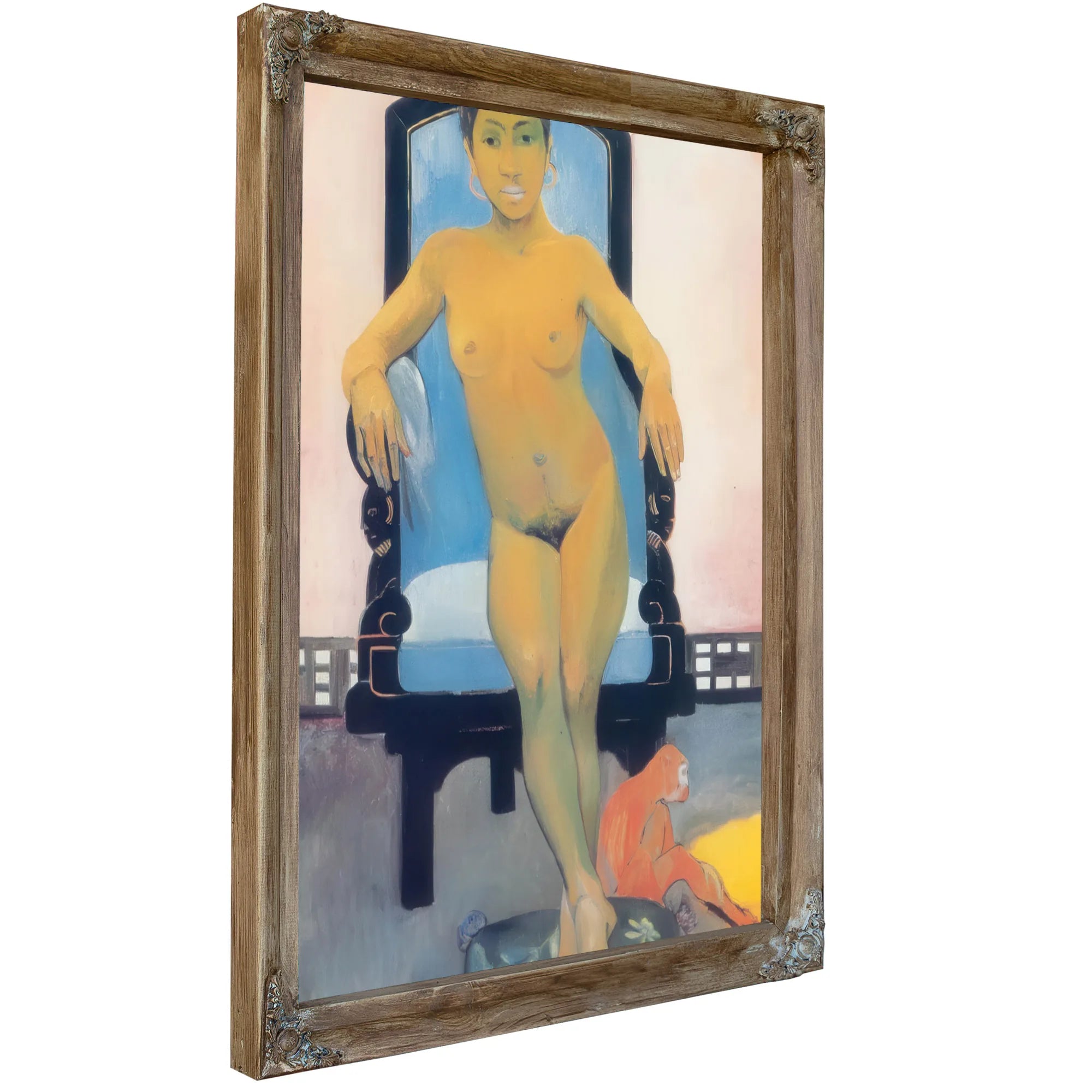 Atia Tamari Vahine Judith Te Parari( Annah The Javanese) By Paul Gauguin Fine Art Print