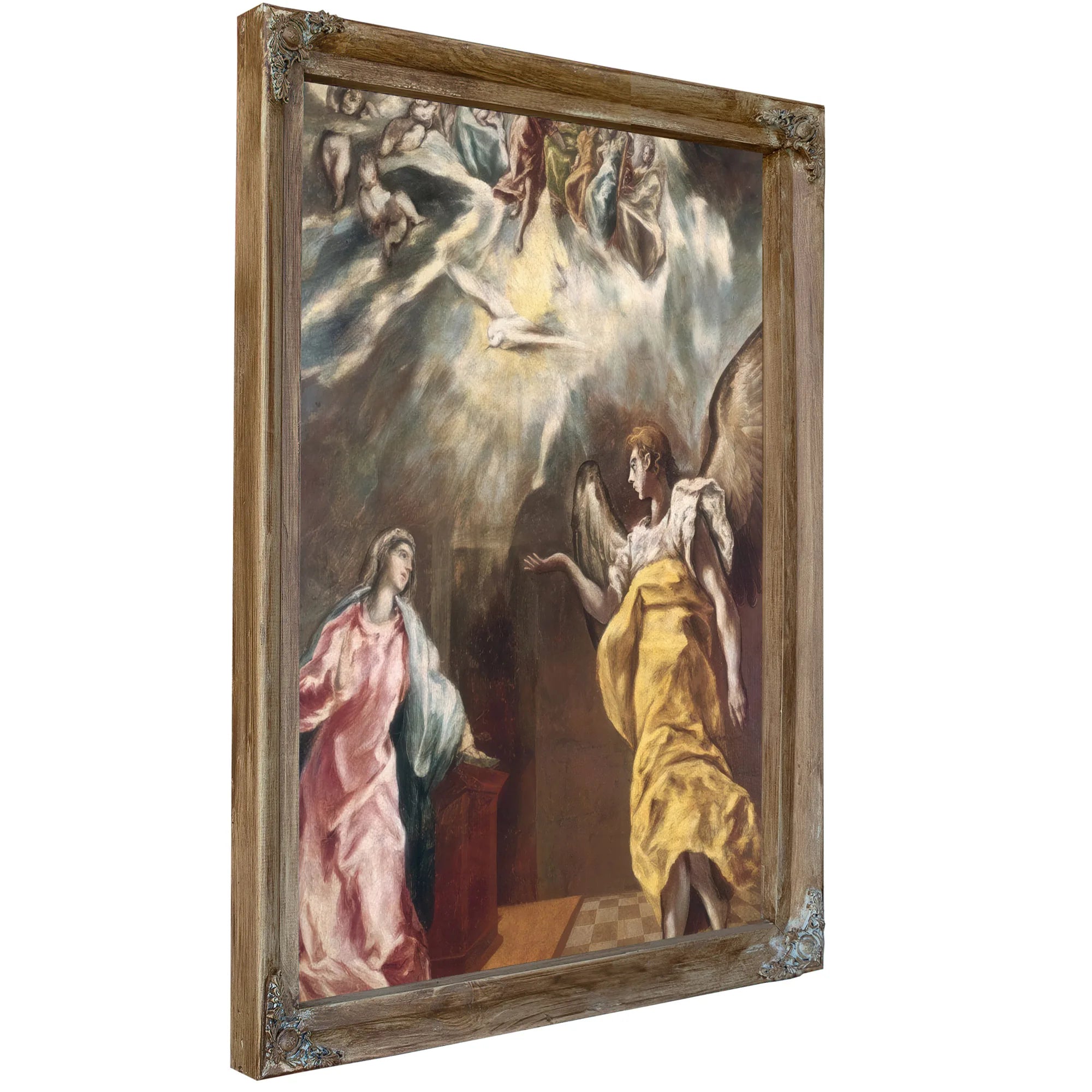 The Annunciation 2 By El Greco Fine Art Print