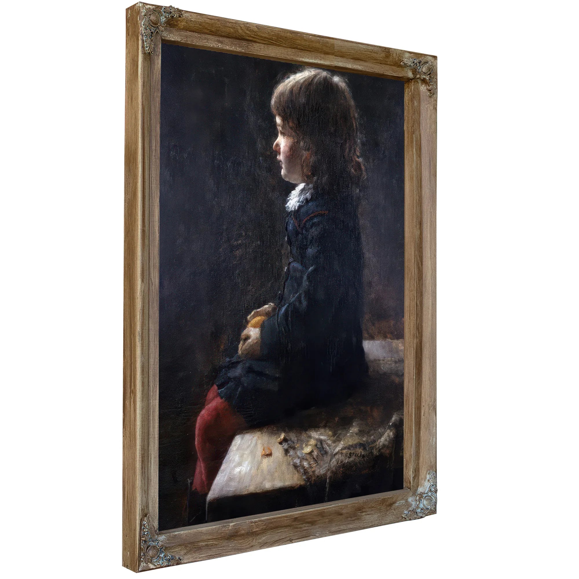 Shirley Steele (1878 1952) By Theodore Clement Steele Fine Art Print