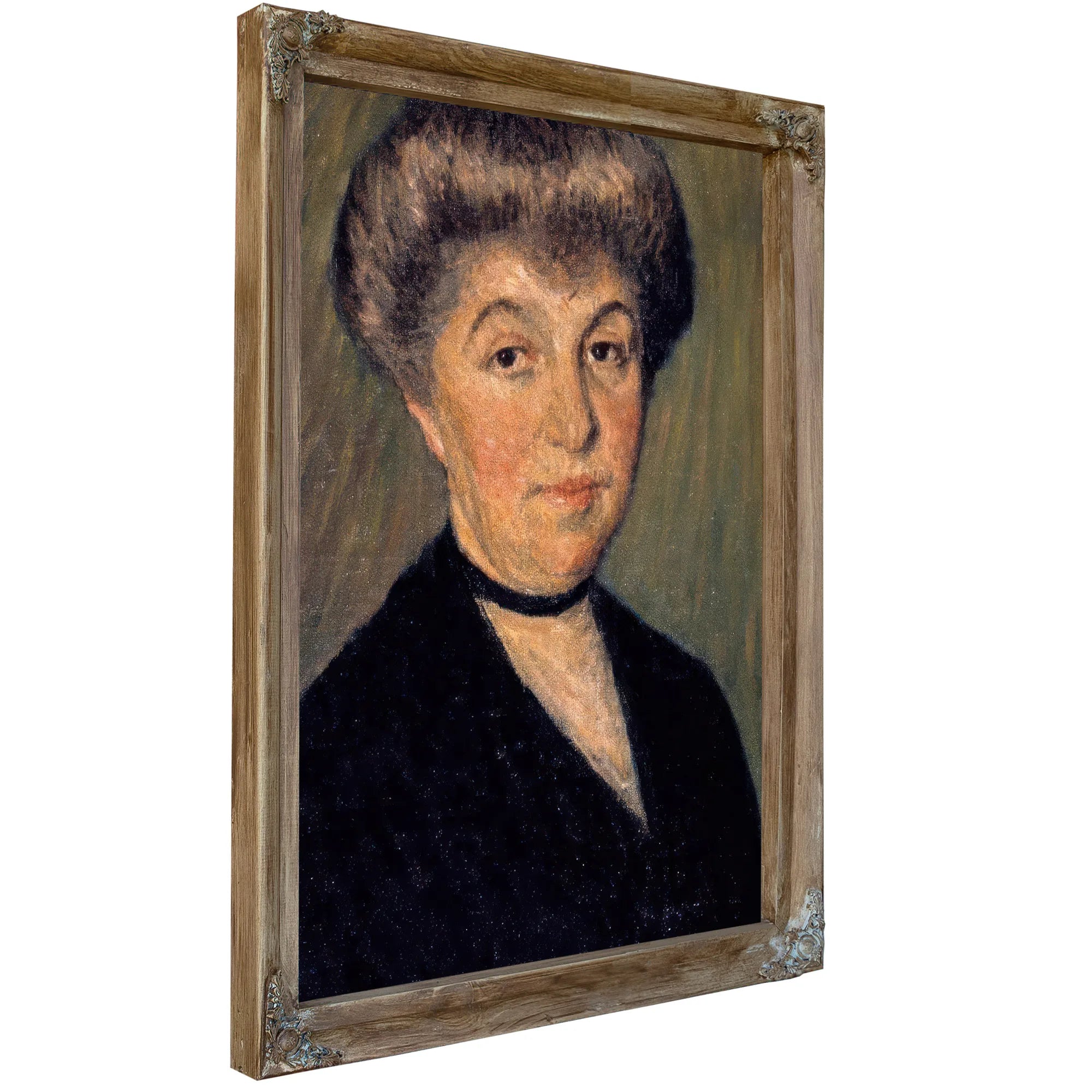 Portrait Of A Friend By Mary Cassatt Fine Art Print