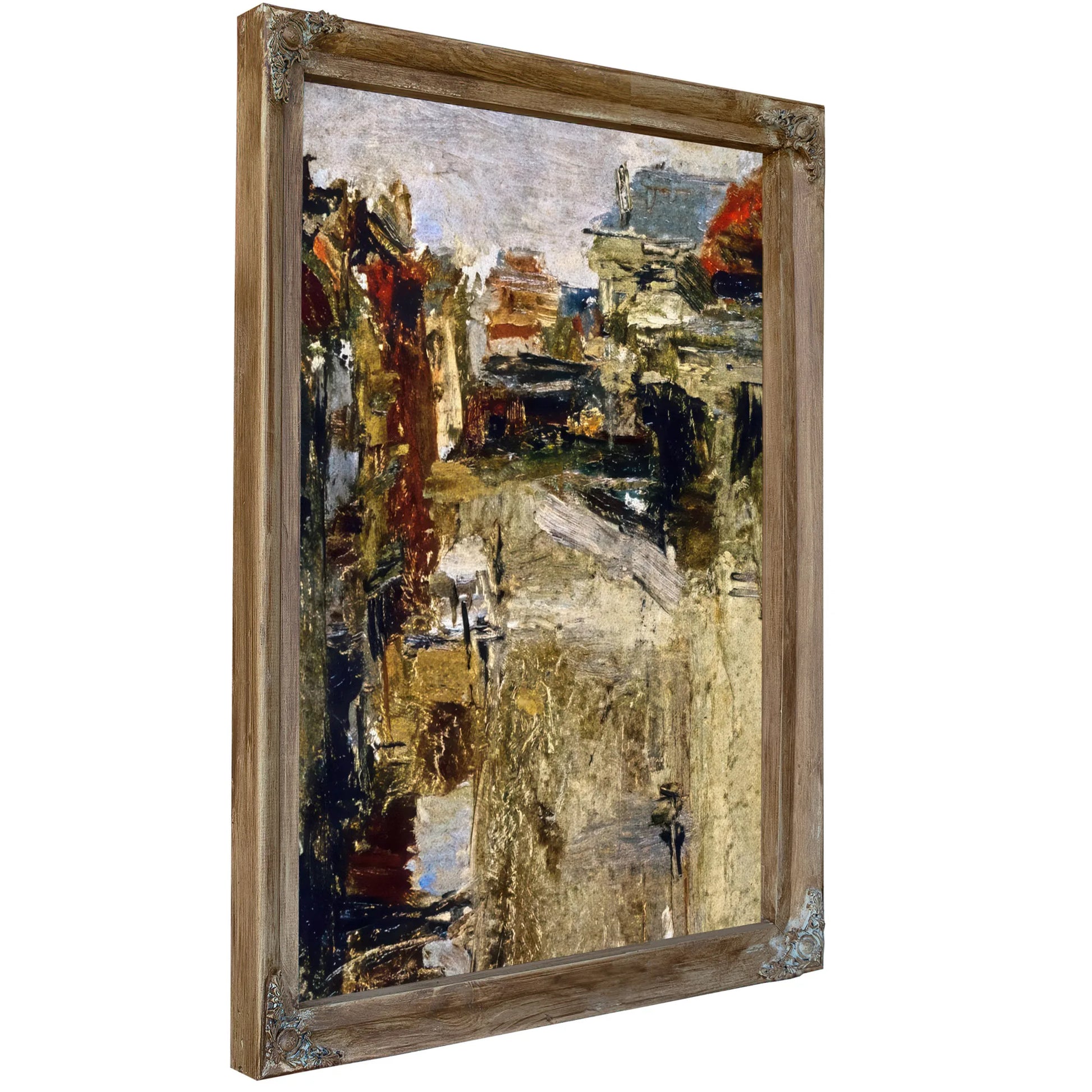 Boulevard Van Iseghem In The Rain By James Ensor Fine Art Print