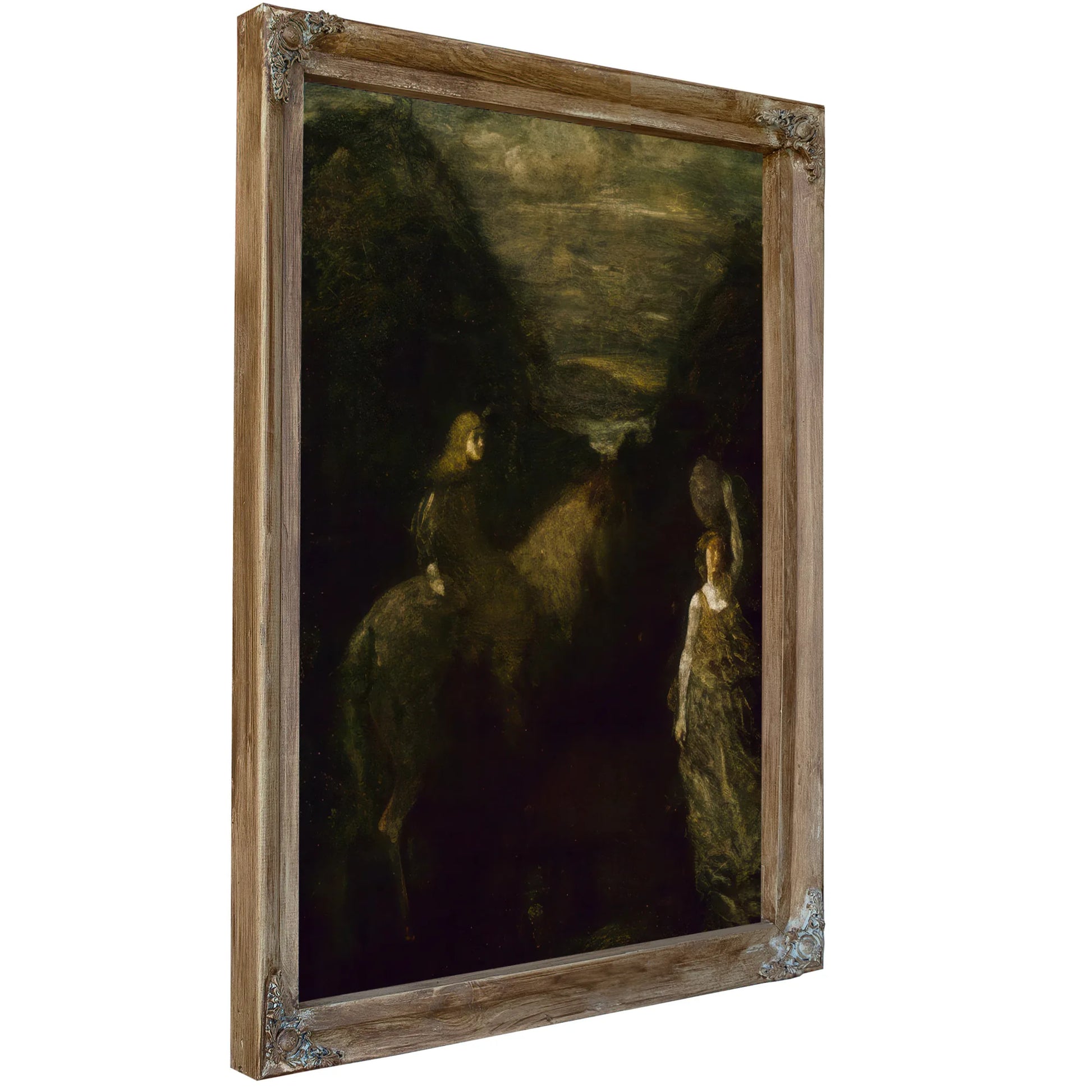 King Cophetua And The Beggar Maid By Albert Pinkhamryder Fine Art Print