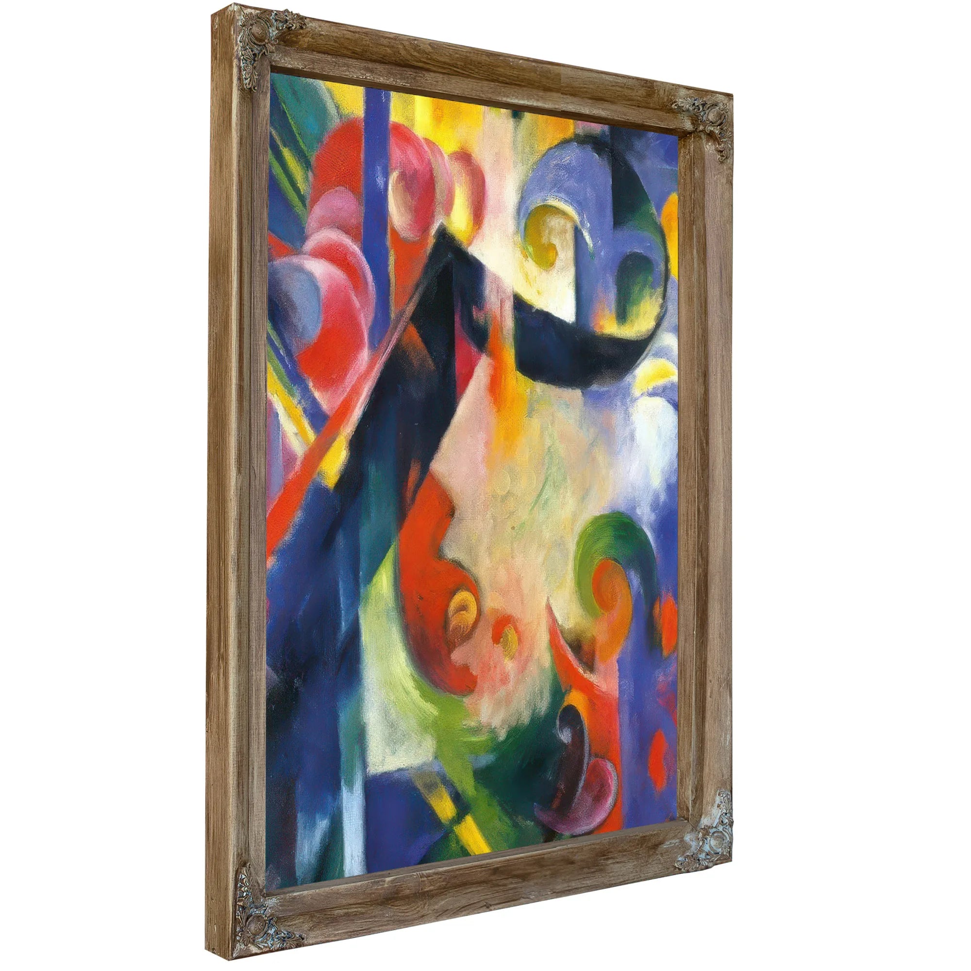 Broken Forms By Franz Marc Fine Art Print
