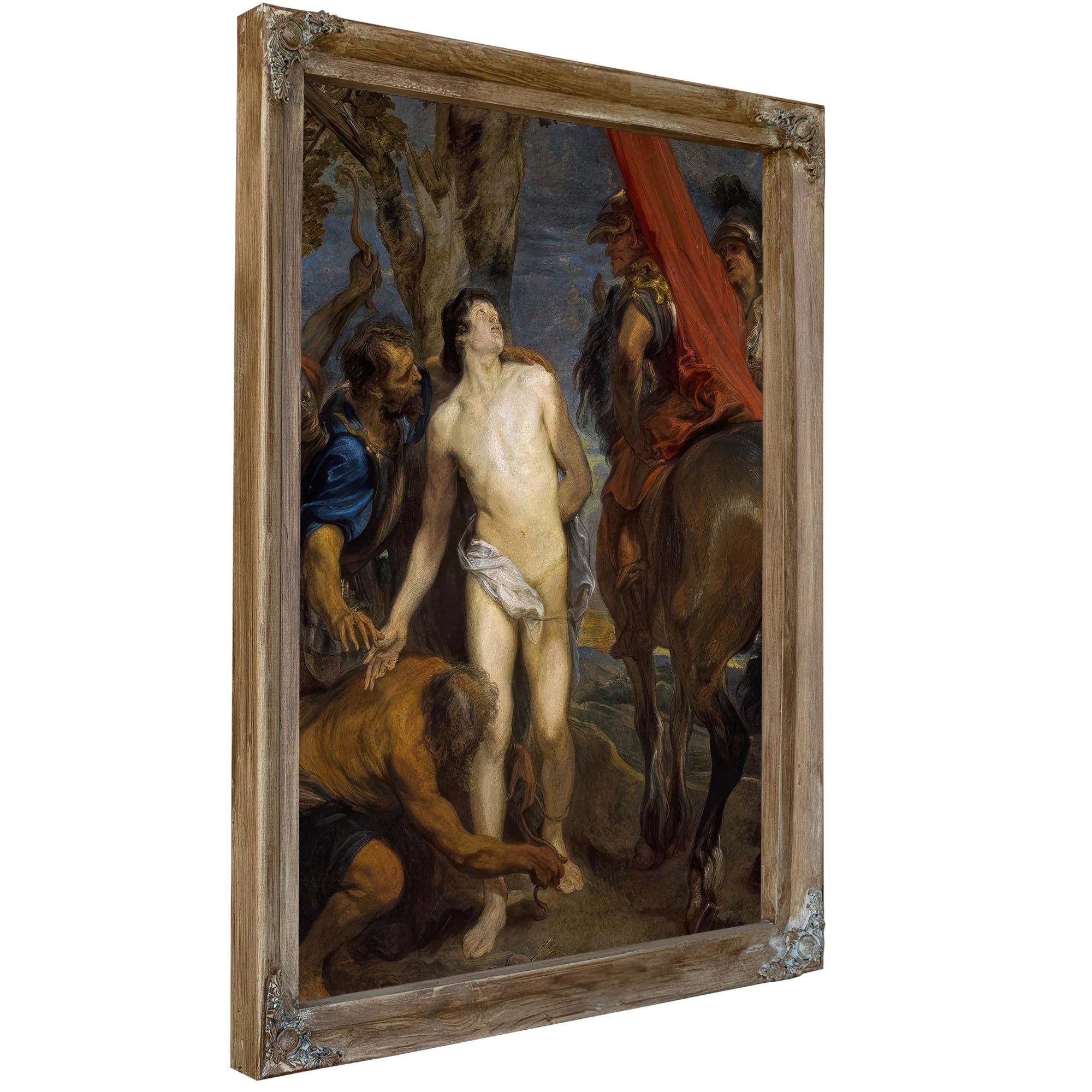 Saint Sebastian Bound For Martyrdom By Anthony Van Dyck Fine Art Print