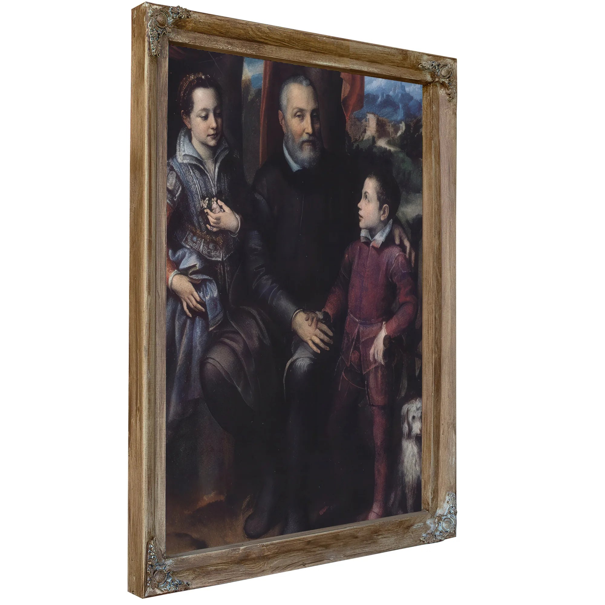 Portrait Of The Artist 1039 S Family 1558 By Sofonisba Anguissola Fine Art Print