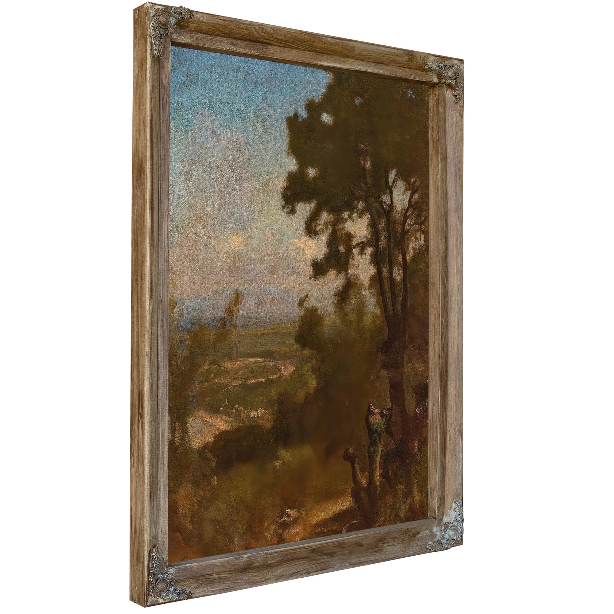 Valley Near Perugia By George Inness Fine Art Print