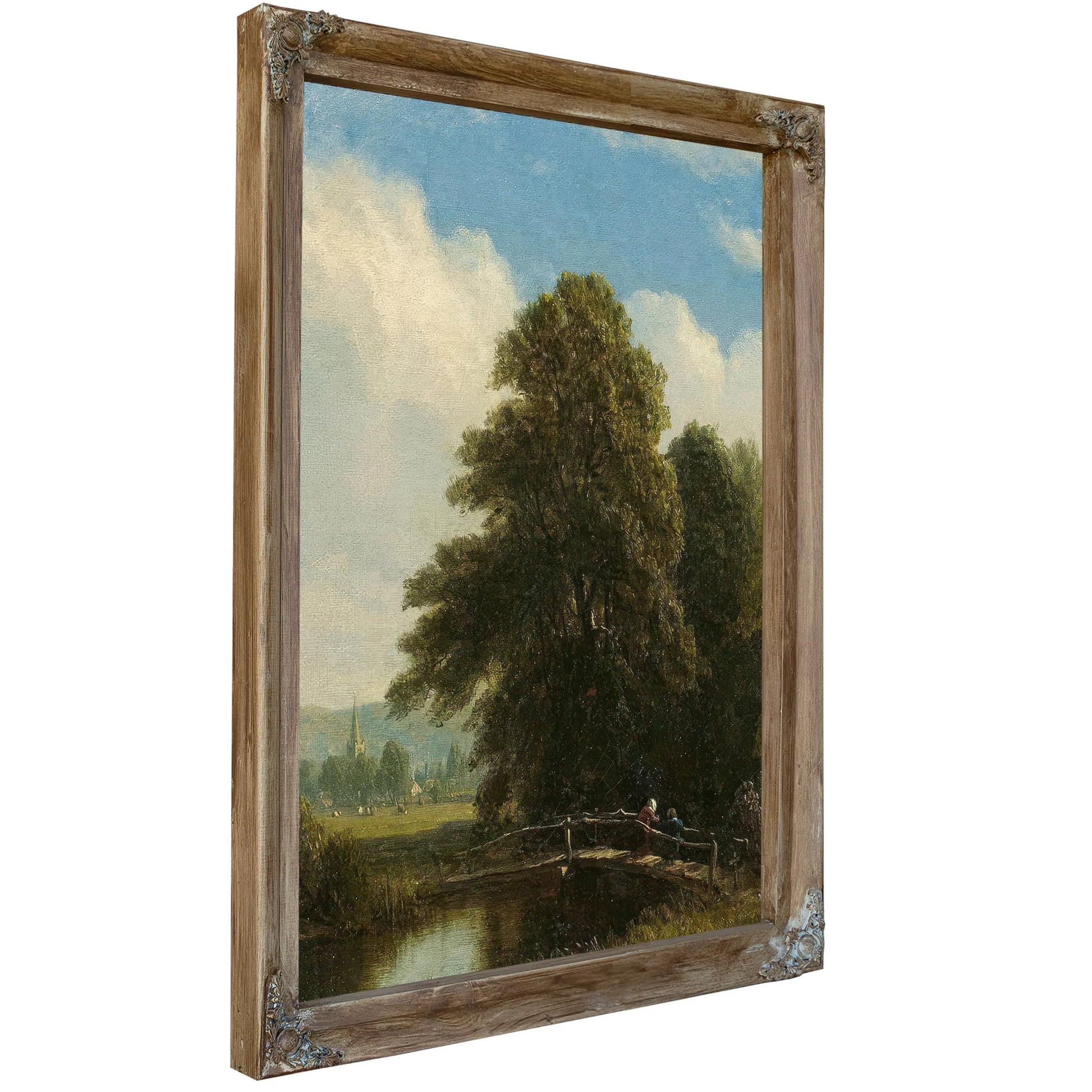 The Darent, Kent, England By Sanford Robinson Gifford Fine Art Print