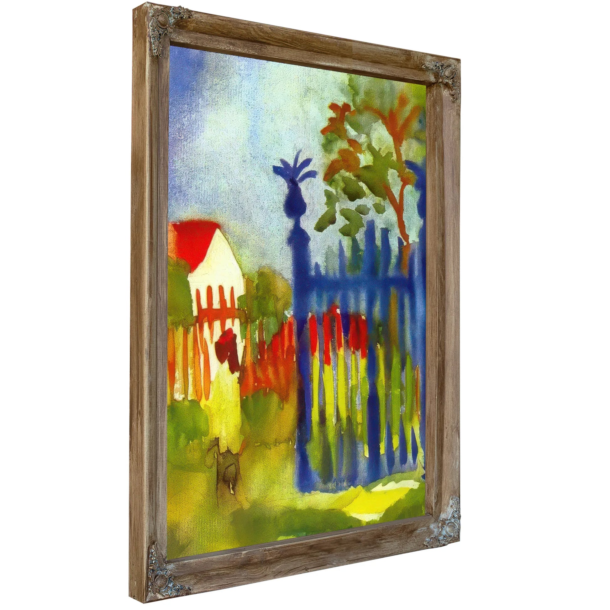 Garden Gate By August Macke Fine Art Print