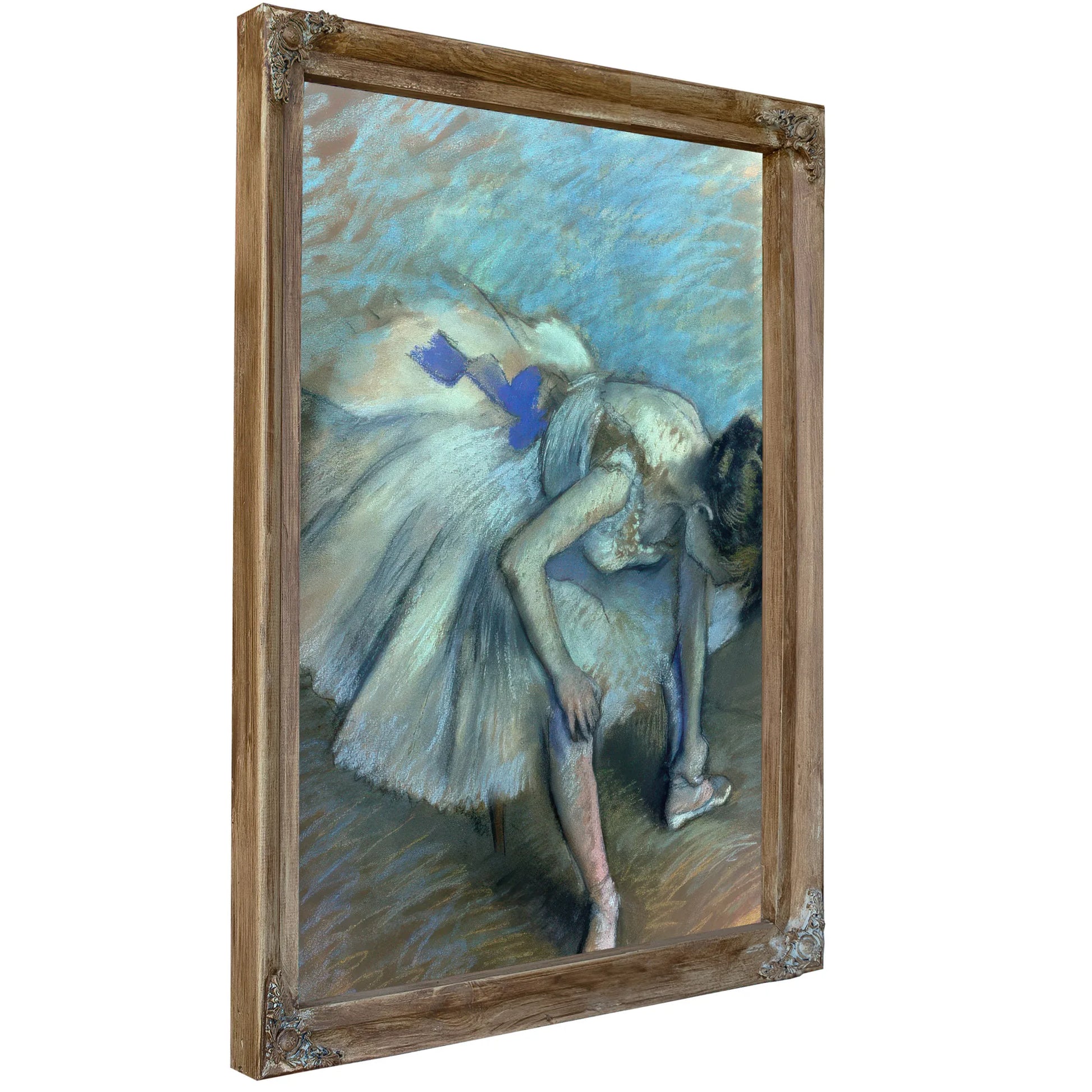 Seated Dancer By Edgar Degas Fine Art Print