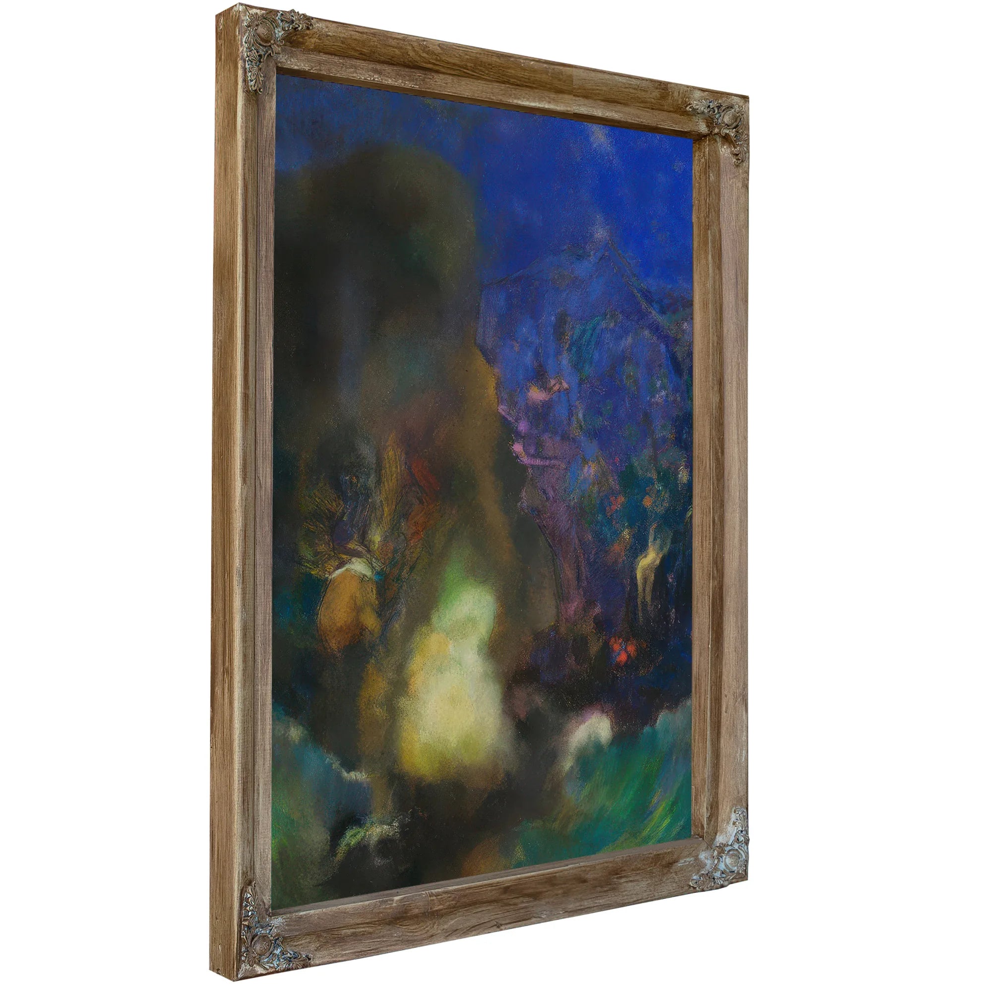 Roger Et Angelica 1910 Pastel 92 7X73Cm Museum Of Modern Art By Odilon Redon Fine Art Print