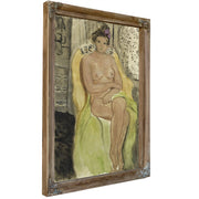 Nude On A Yellow Sofa (Nu Au Canapr Jaune) by Henri Matisse