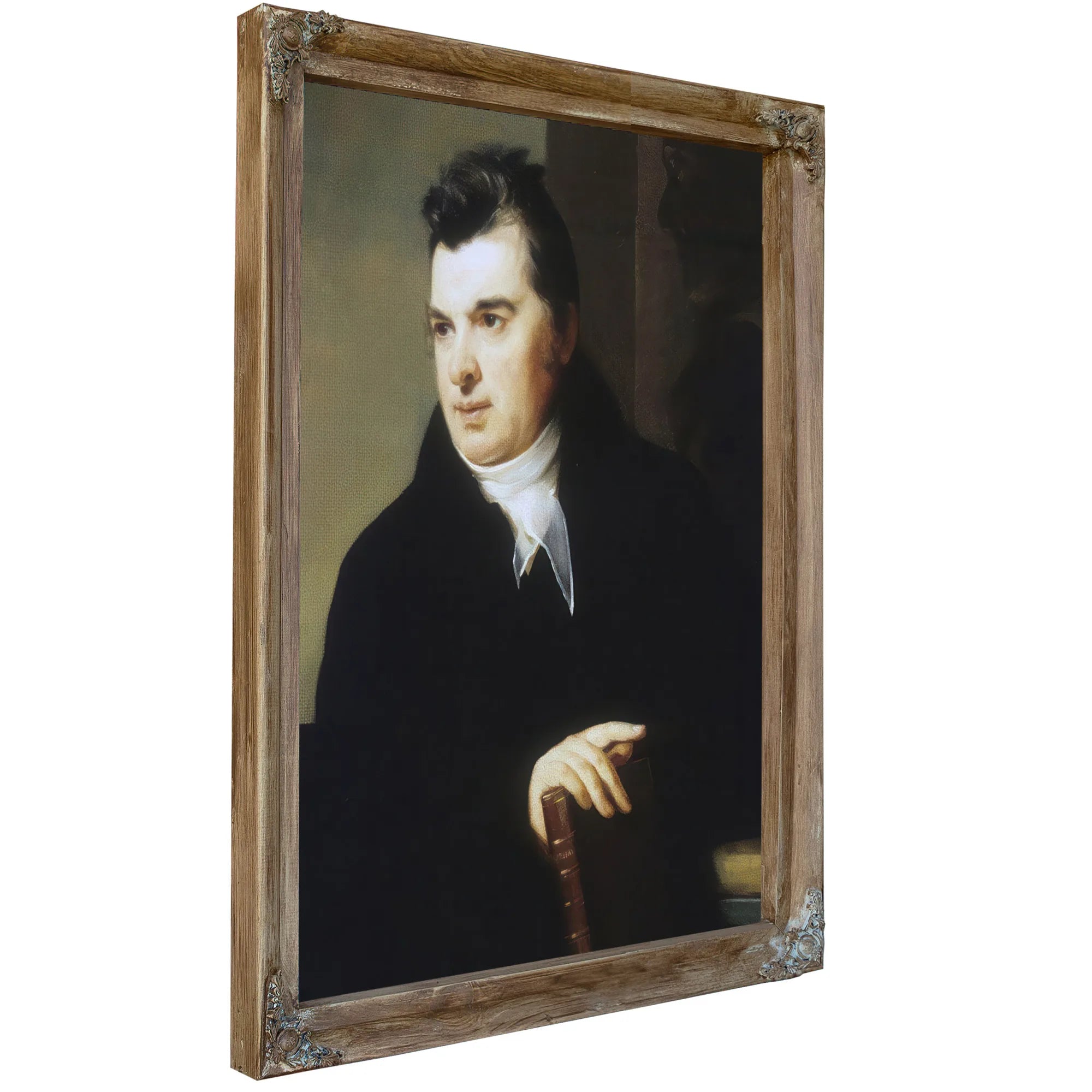 Portrait Of David Hosack, M.D. By Thomas Sully Fine Art Print