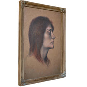 Study Of A Female Head For The Love Potion by Evelyn De Morgan