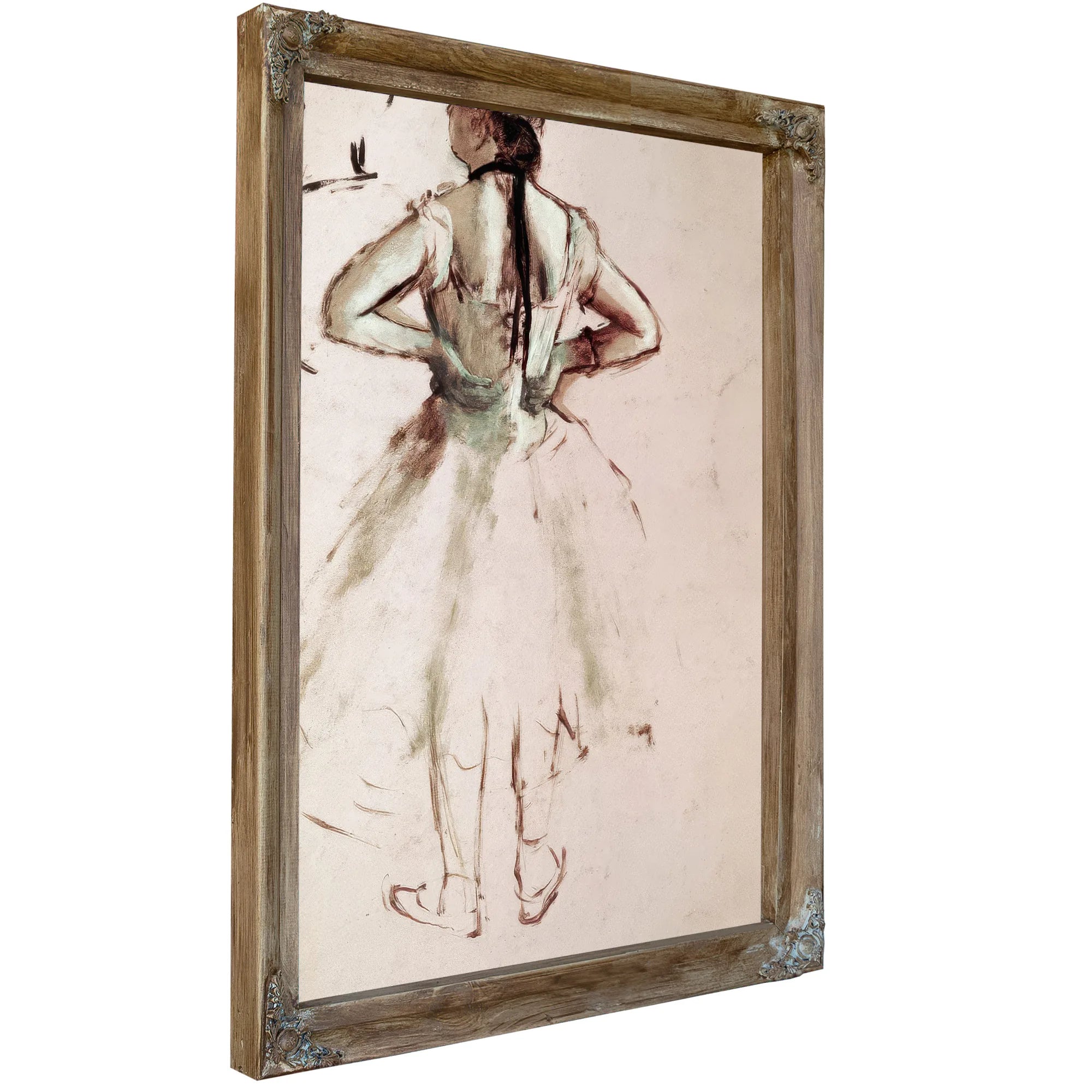 Dancer Viewed From The Back By Edgar Degas Fine Art Print