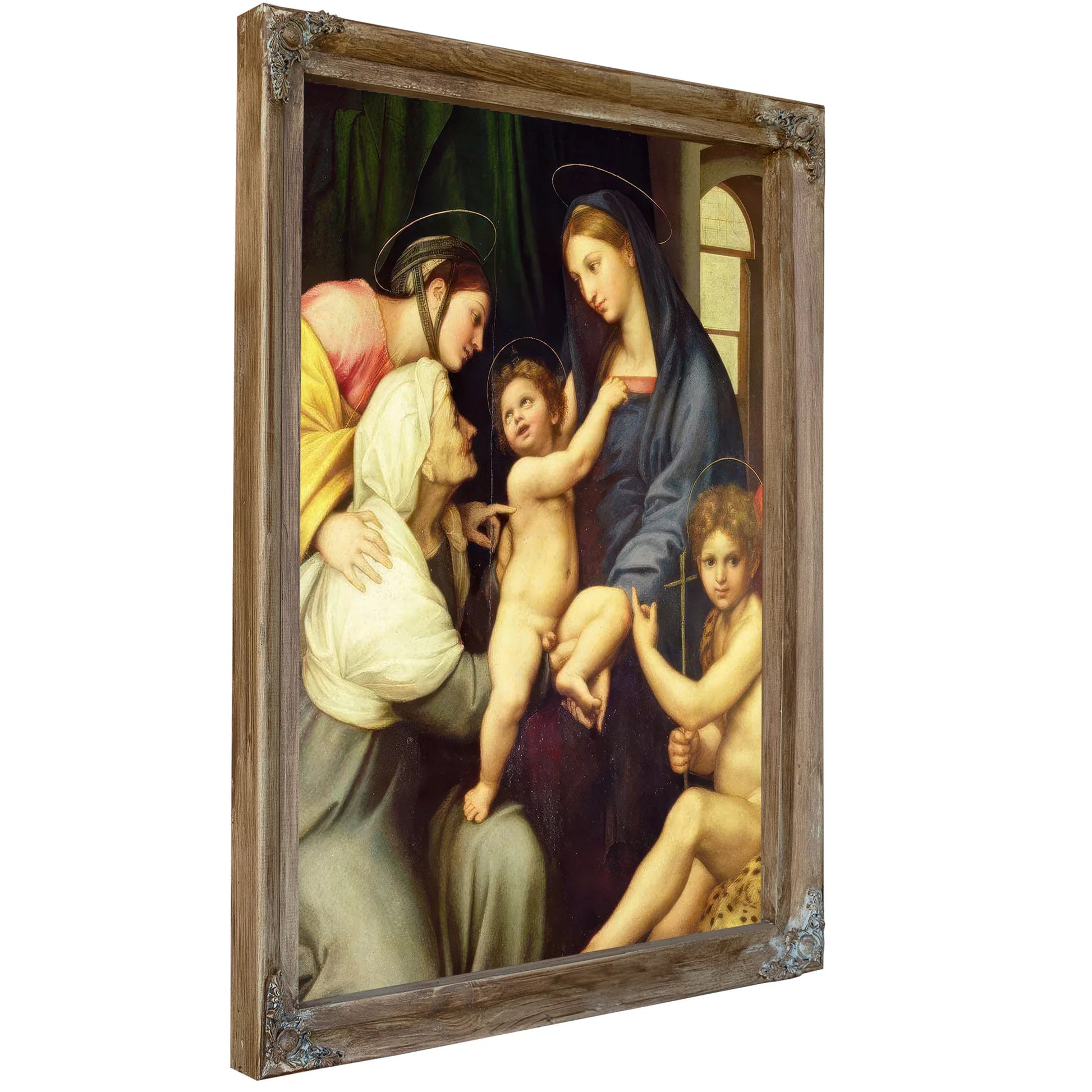 The Holy Family By Raphael Fine Art Print