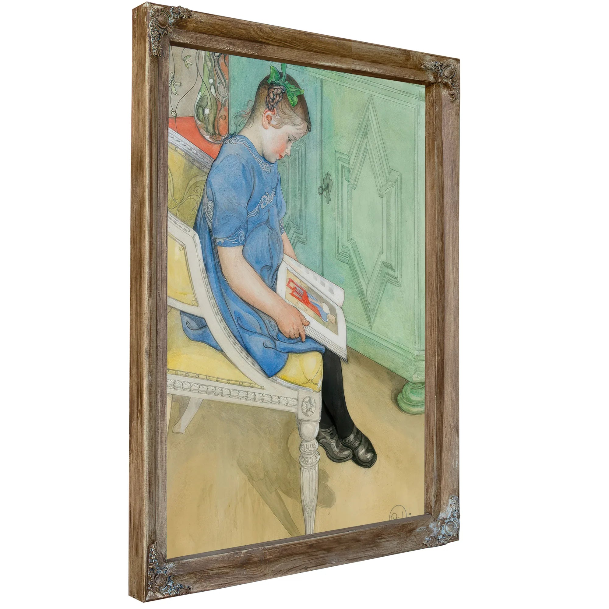 Canna Johanna By Carl Larsson Fine Art Print
